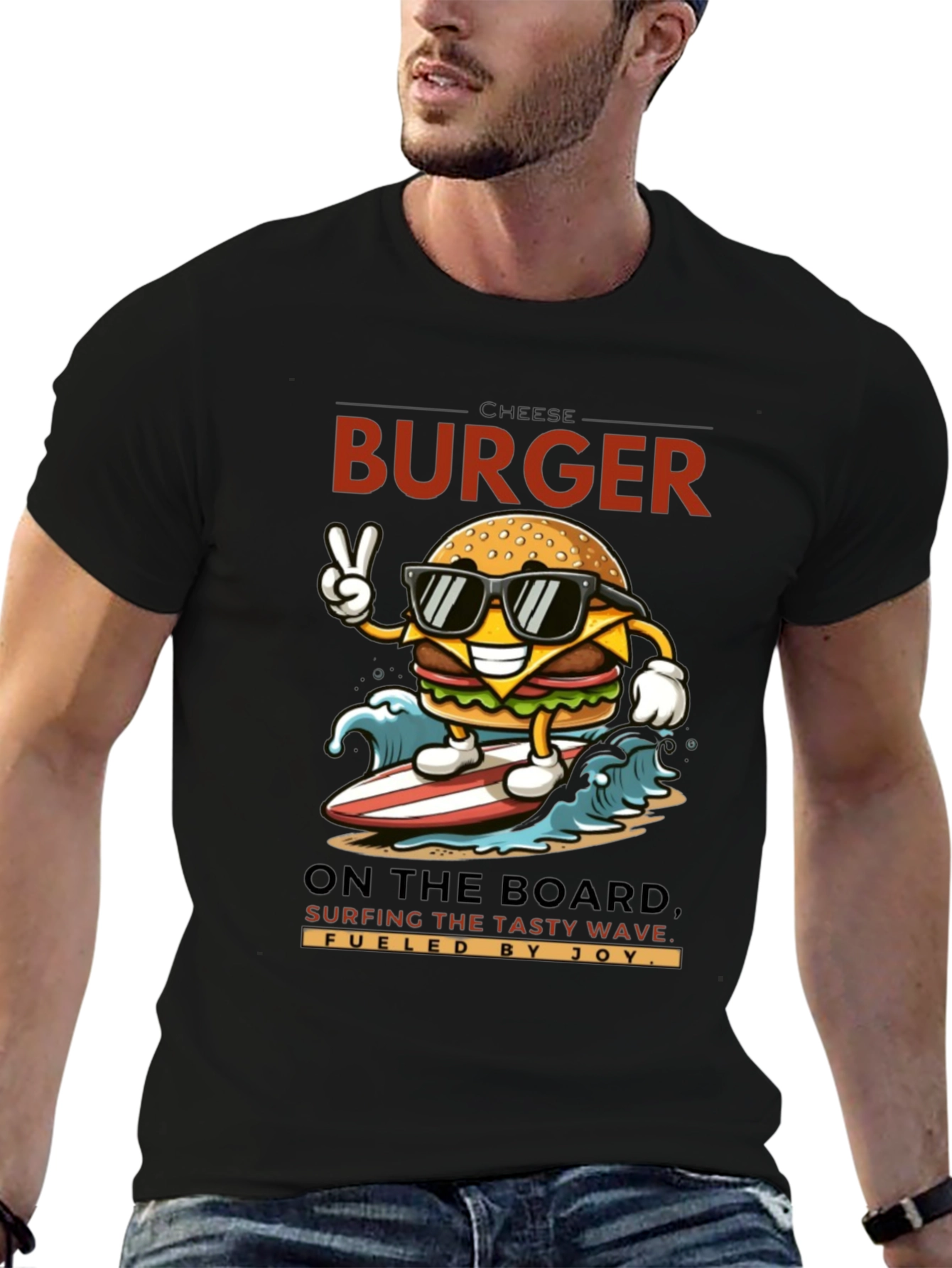 Chill Burger Surfer T-Shirt