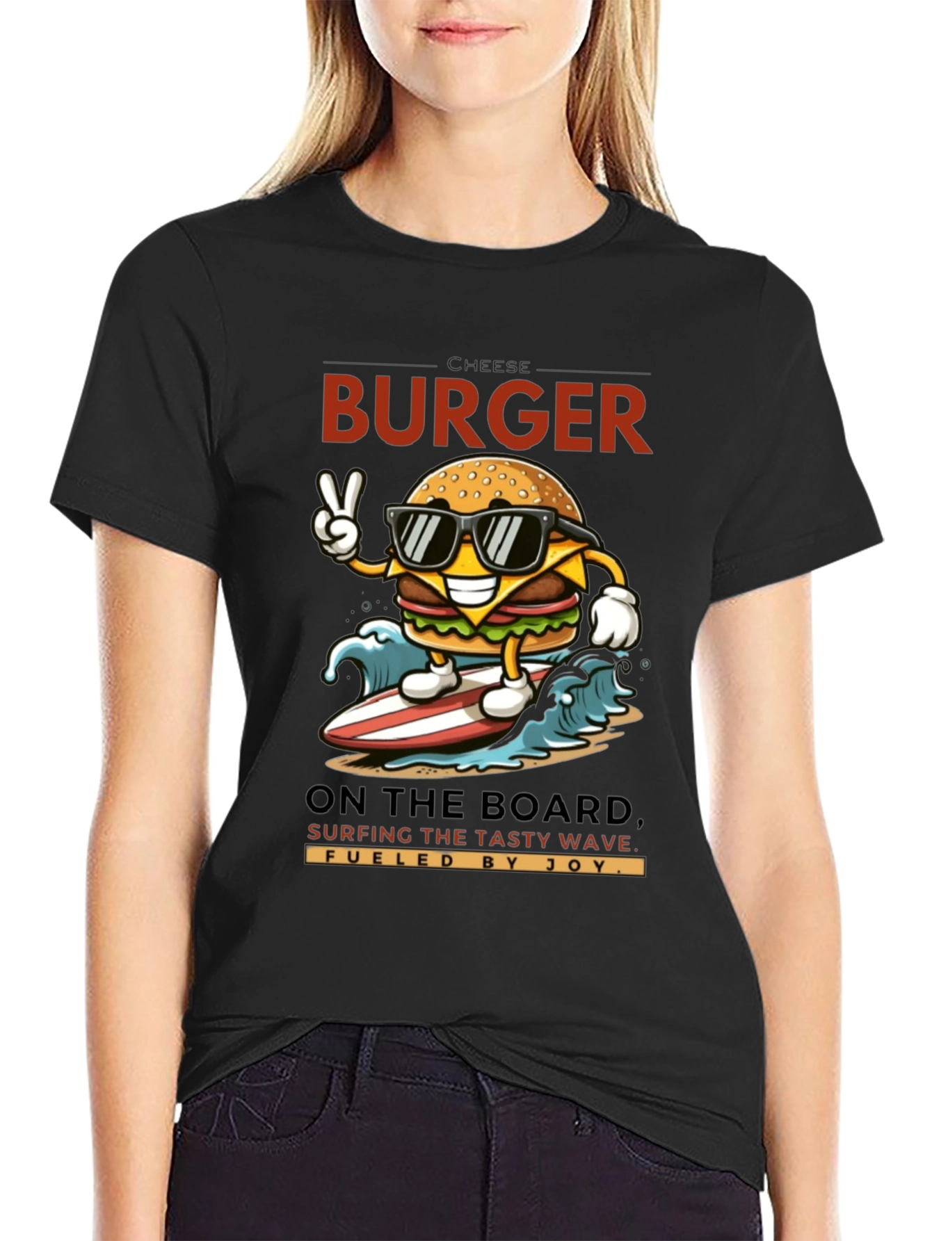 Chill Burger Surfer T-Shirt