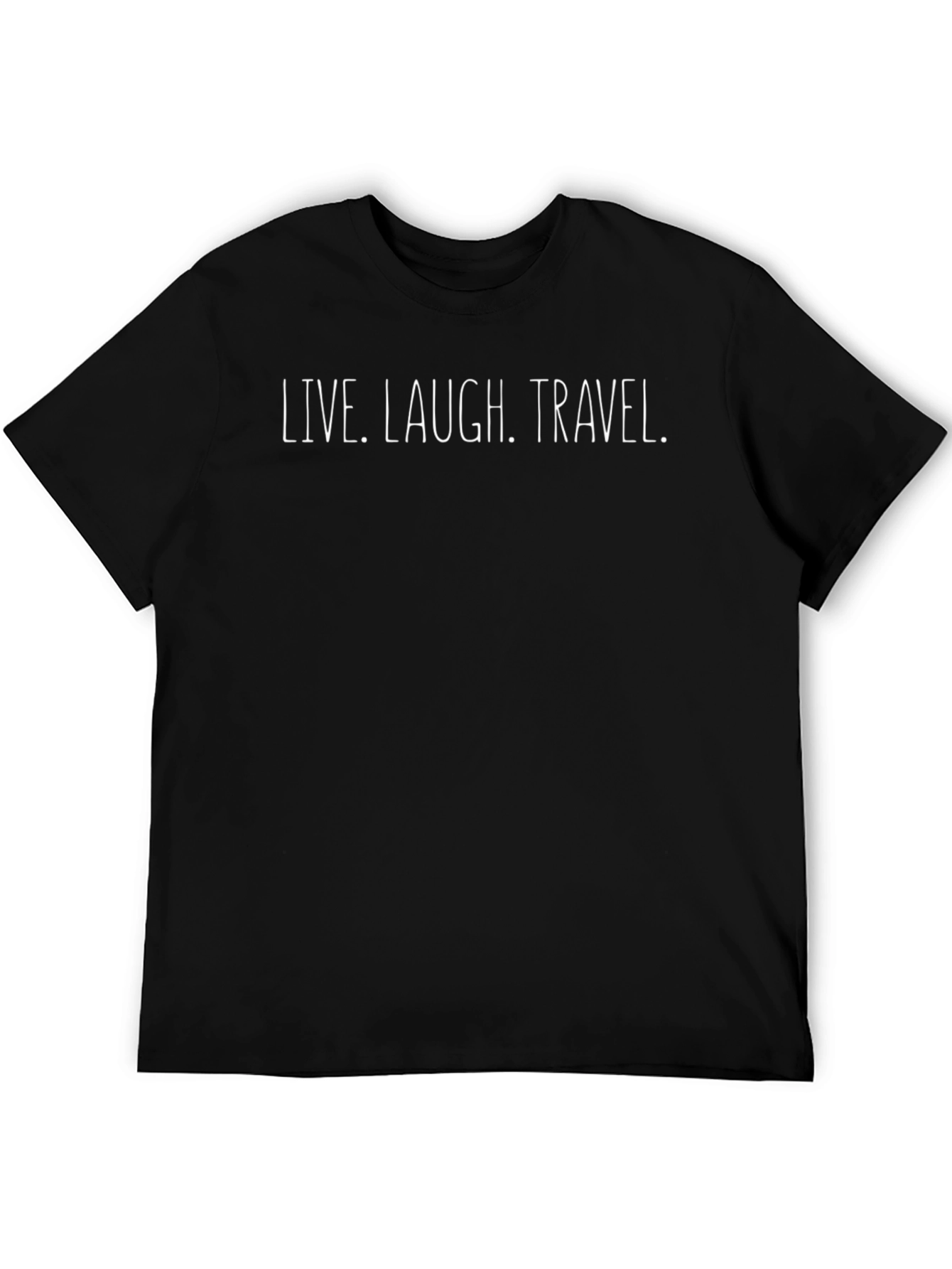 Live Laugh Travel Graphic T-Shirt