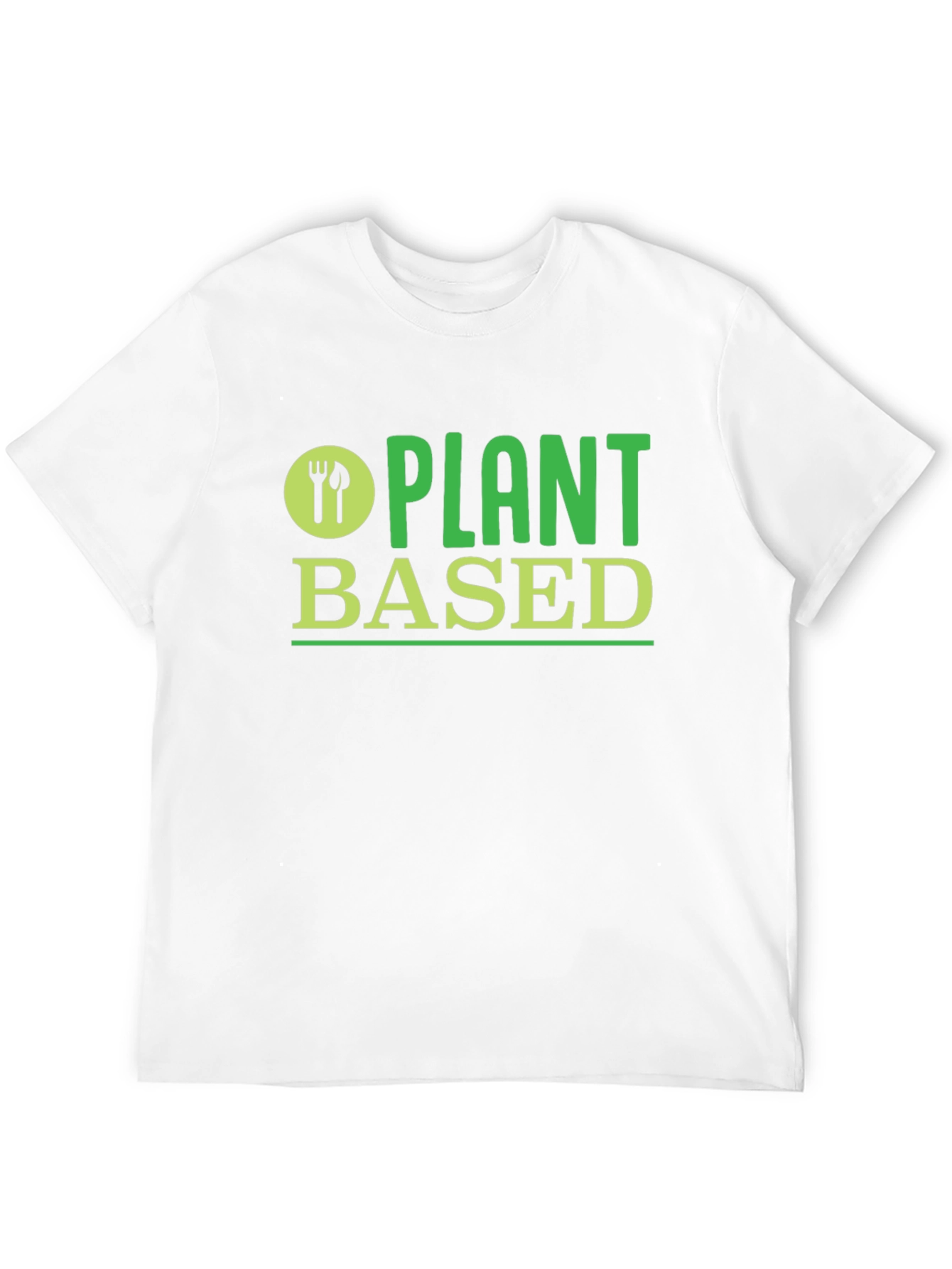 Plant Based Black T-Shirt - Vegan Friendly Apparel