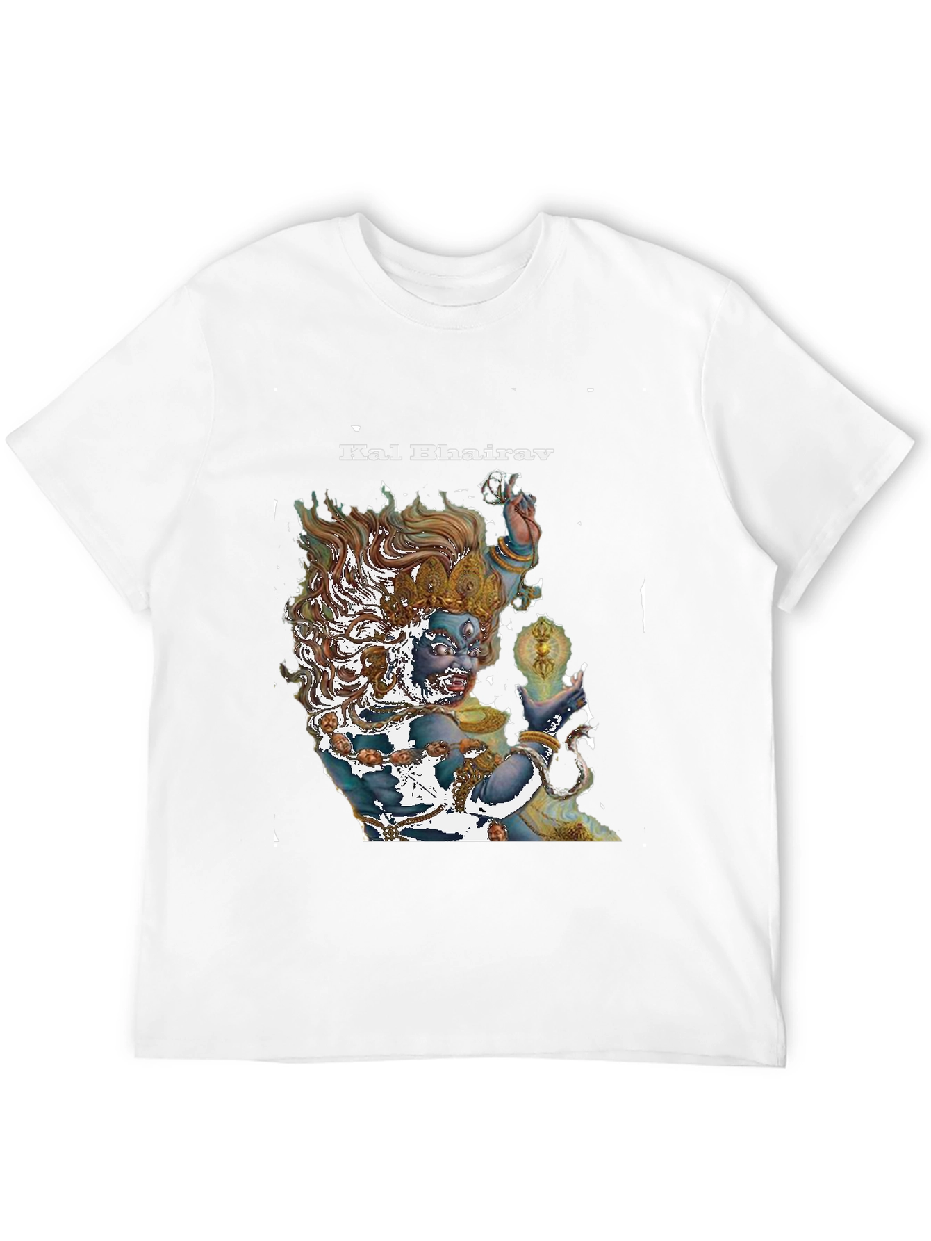 Kal Bhairav Graphic T-Shirt - Spiritual Art Tee