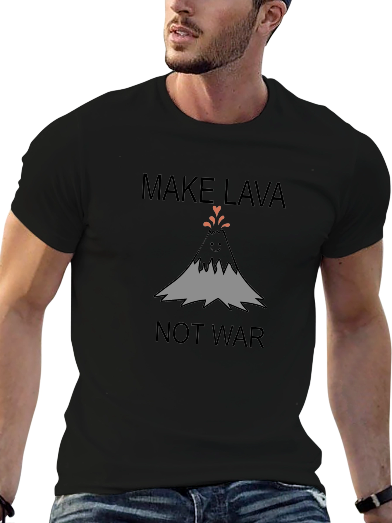 Make Lava Not War T-Shirt