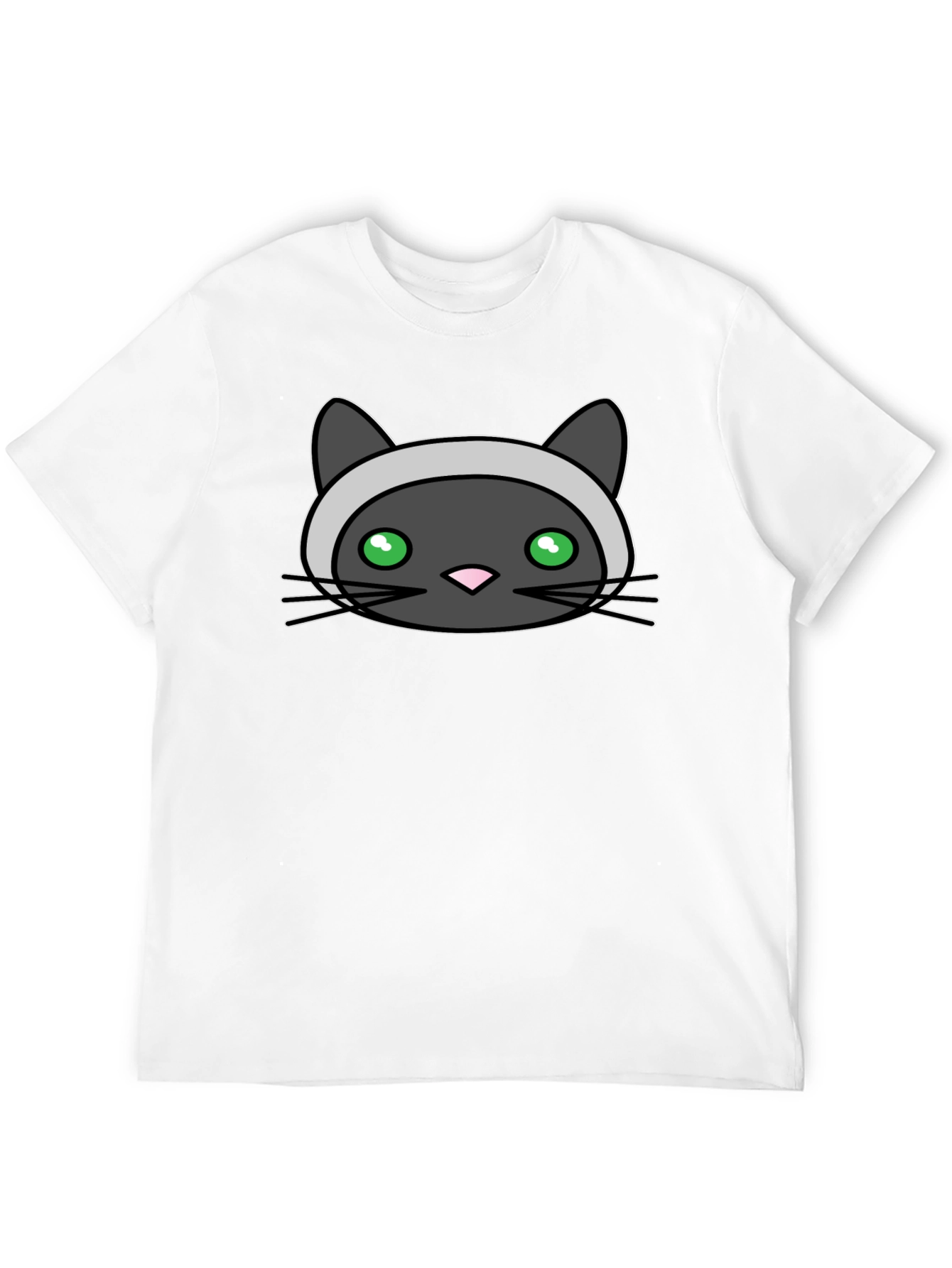 Cat Astronaut Black T-Shirt - Unique Graphic Tee