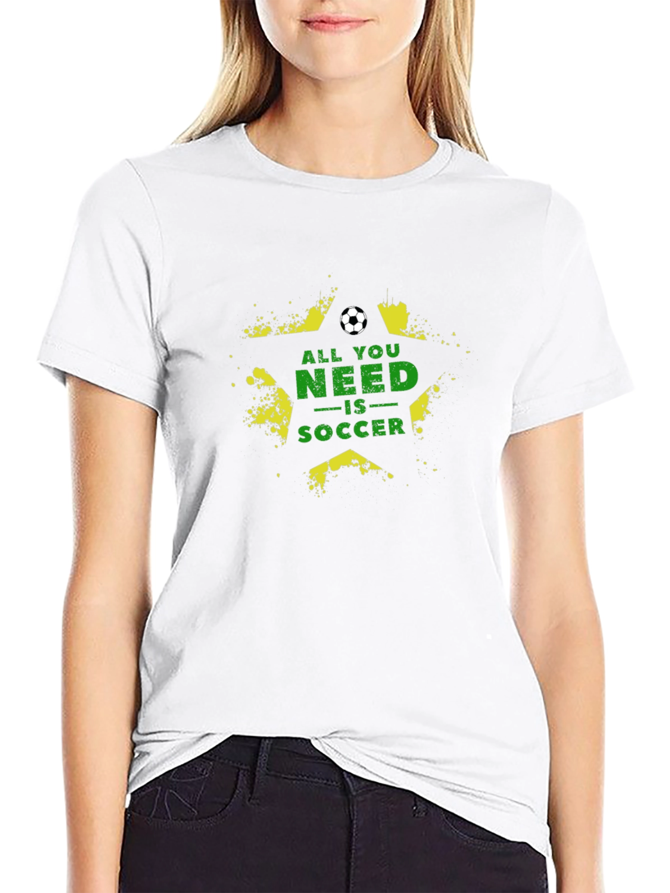All You Need Is Soccer Graphic Tee