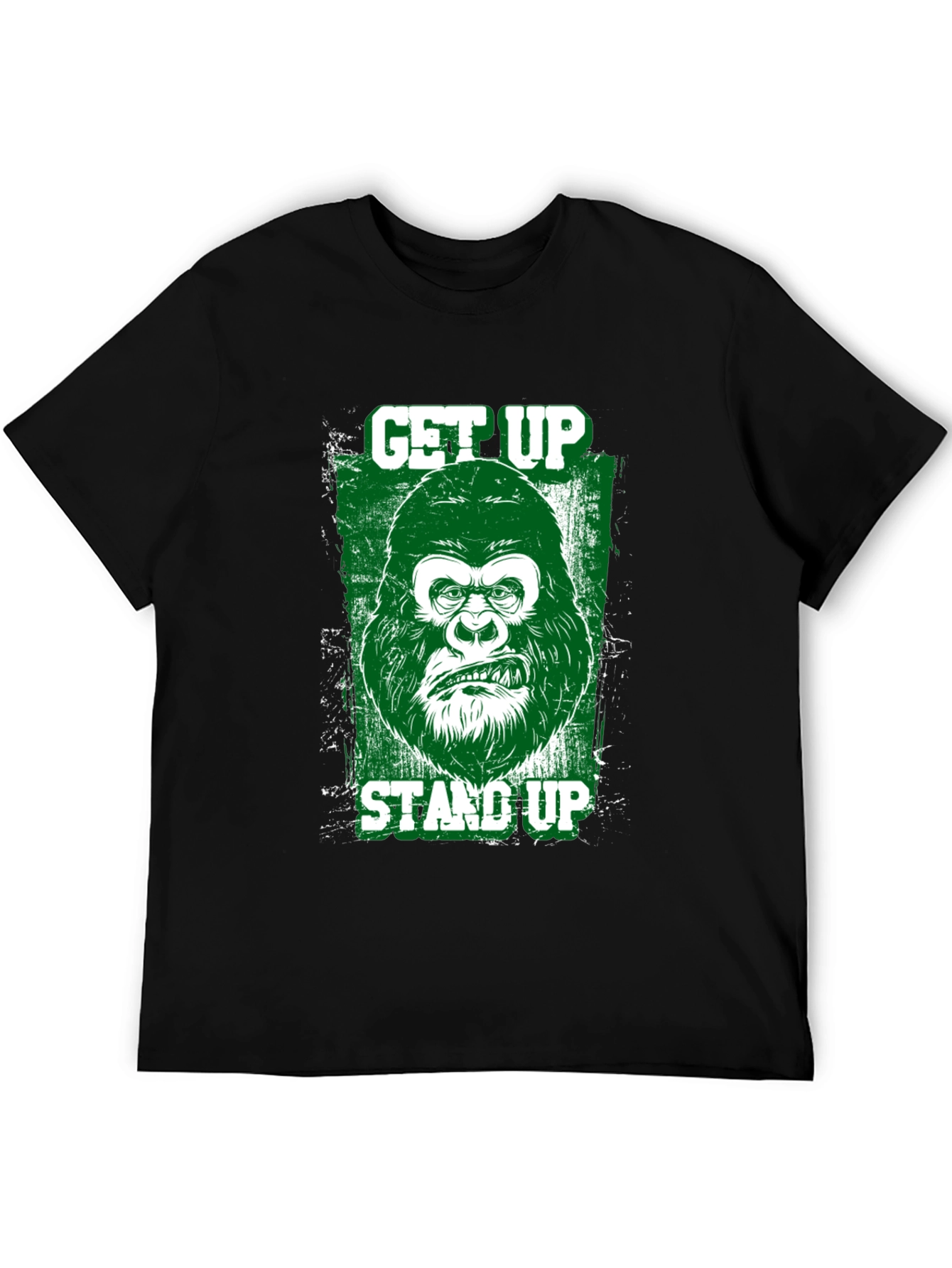 Get Up Stand Up Gorilla Graphic Tee