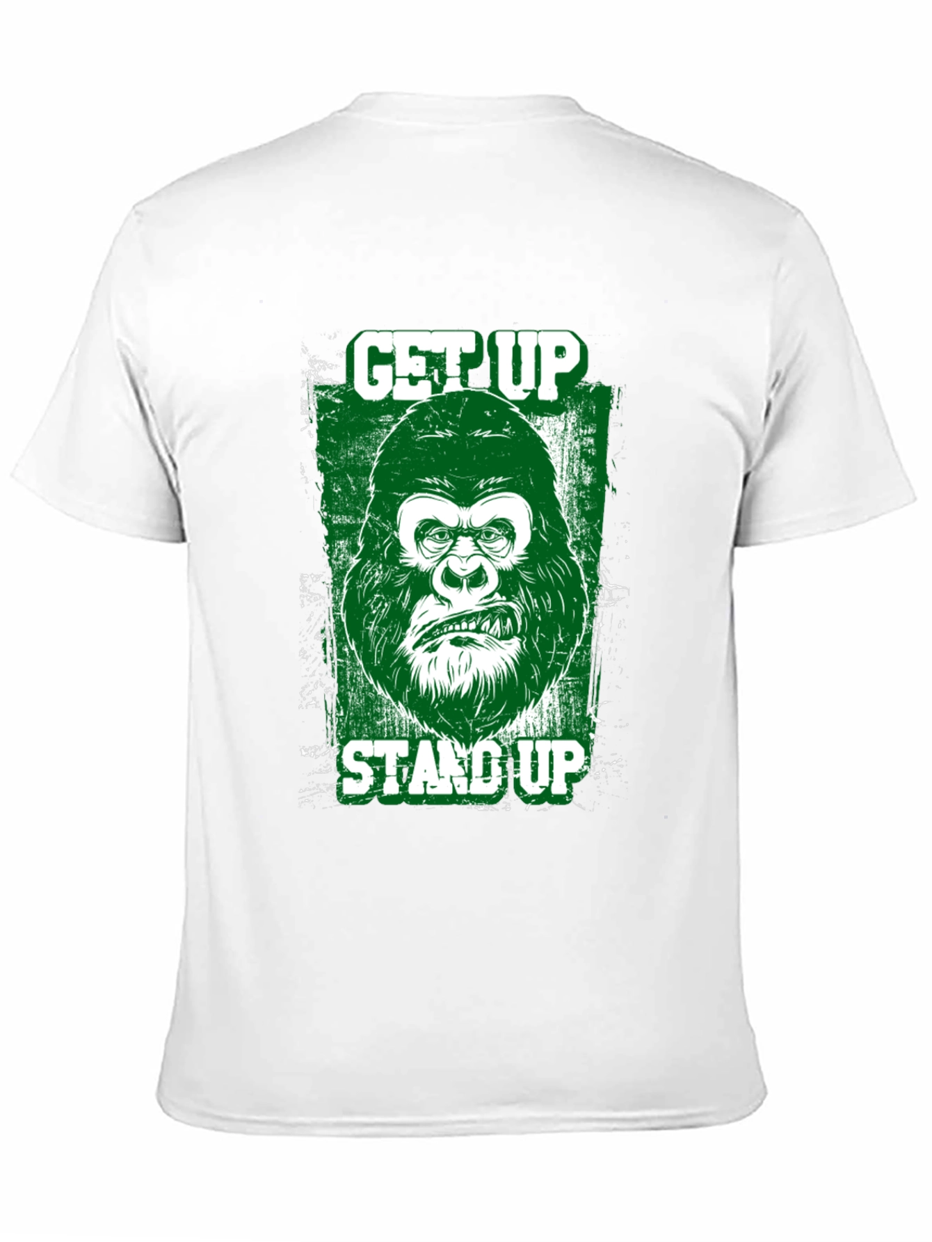 Get Up Stand Up Gorilla Graphic Tee