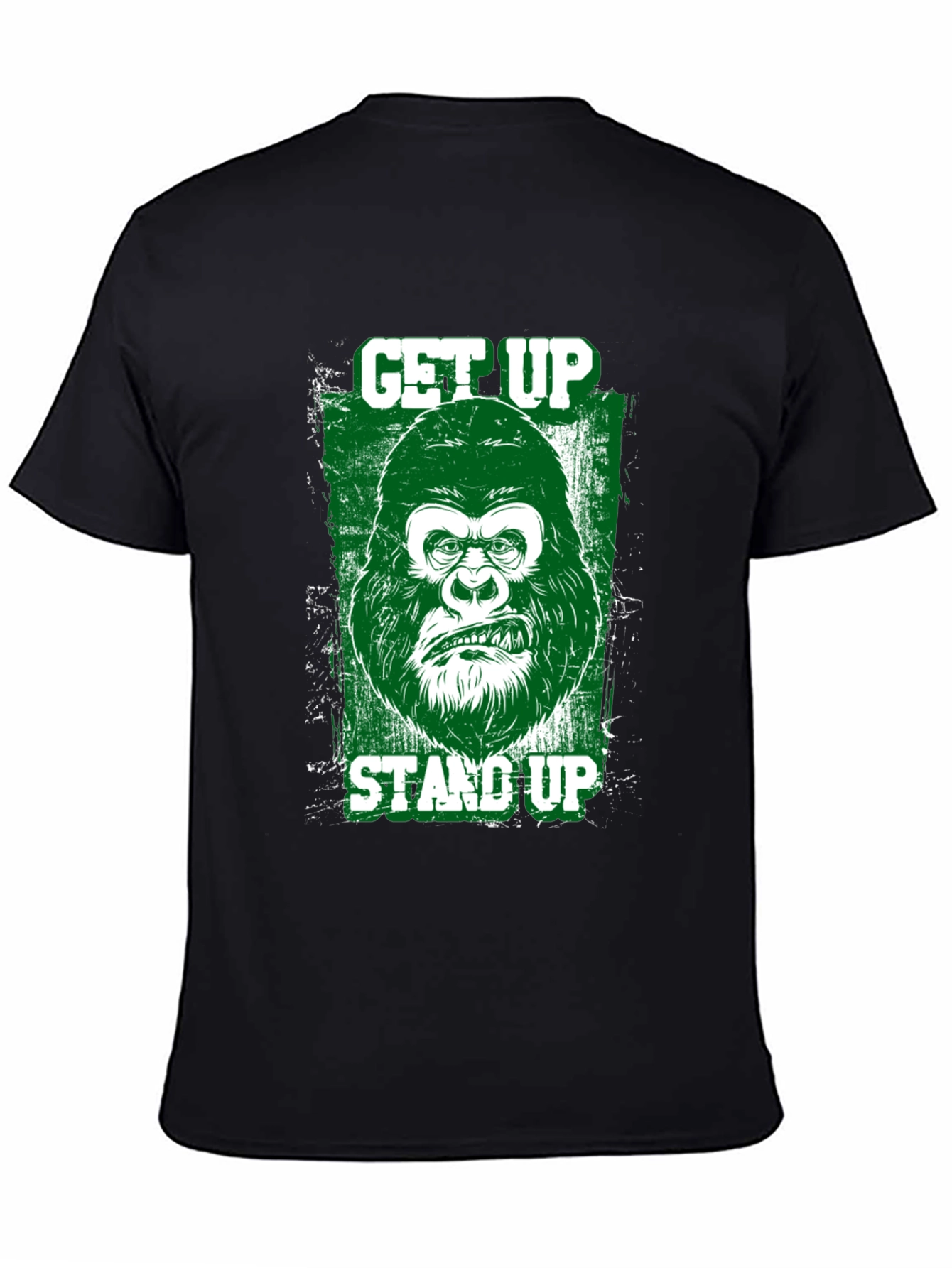 Get Up Stand Up Gorilla Graphic Tee