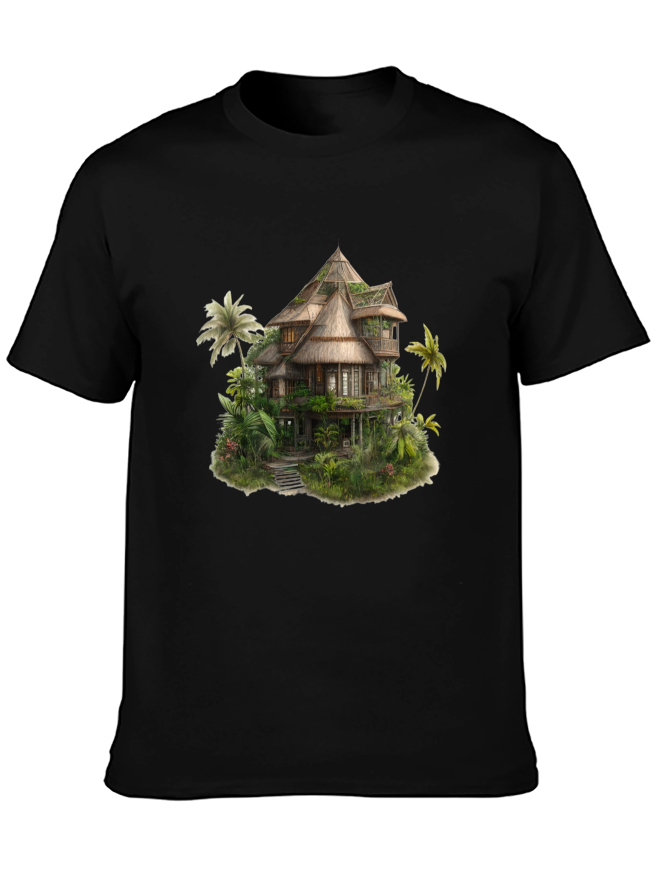 Tropical Villa Tee - Nature Inspired Design