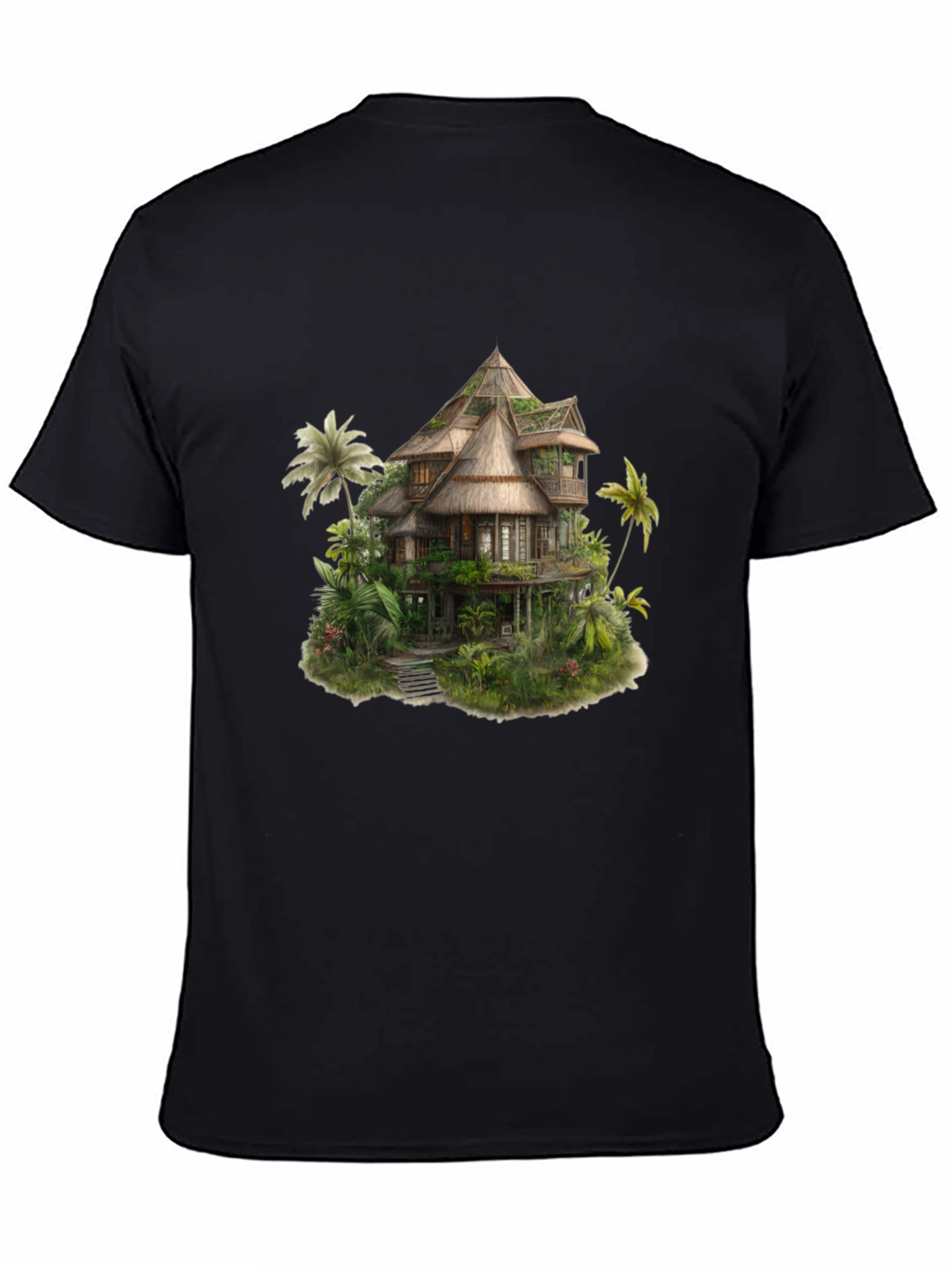 Tropical Villa Tee - Nature Inspired Design