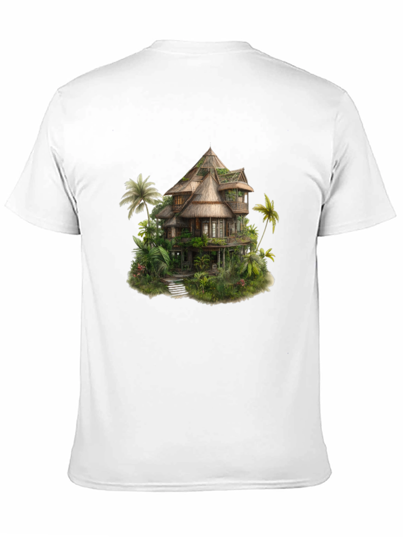 Tropical Villa Tee - Nature Inspired Design