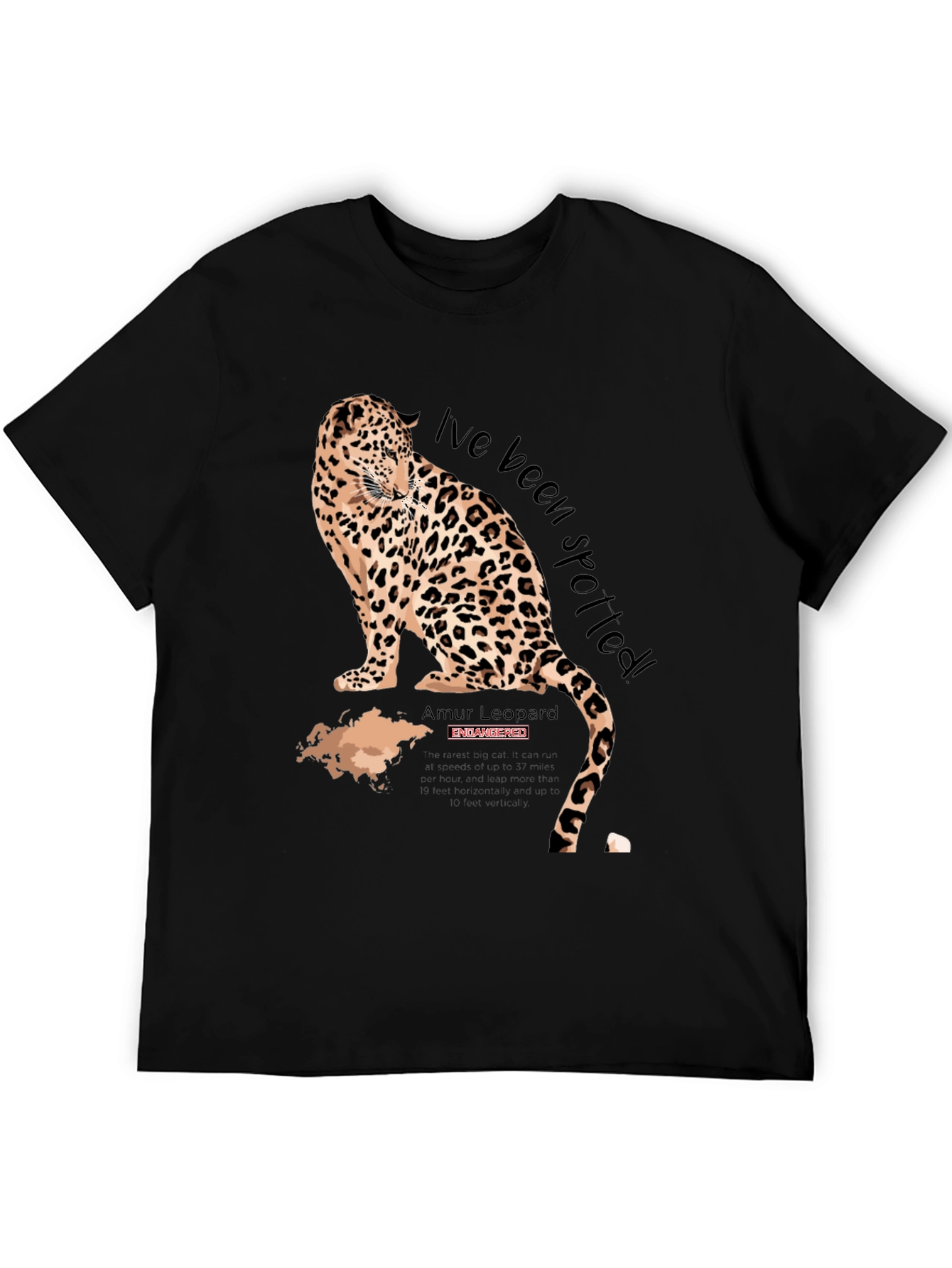 Spotted Leopard Graphic Tee