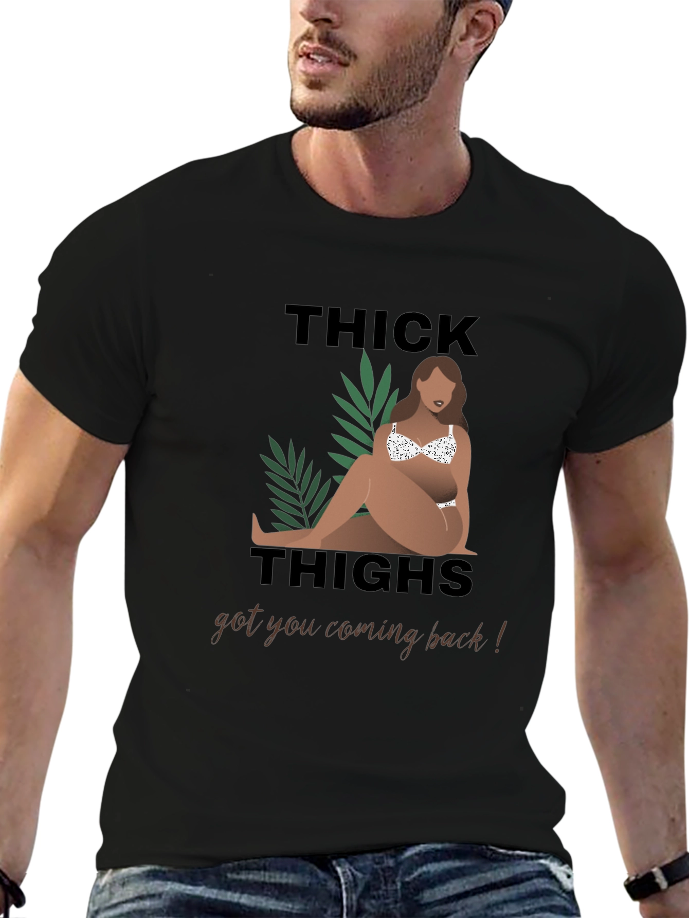 Thick Thighs T-Shirt - Unisex Graphic Tee