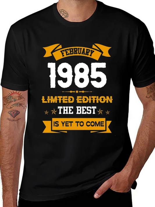 February 1985 Limited Edition Graphic T-Shirt