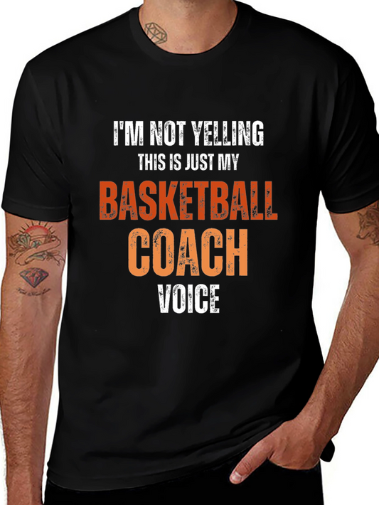 Basketball Coach Voice T-Shirt