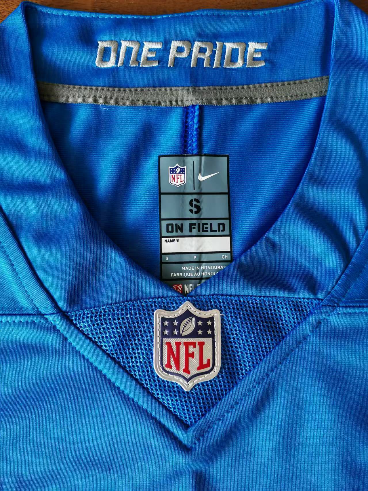 Men's Detroit Alex Jahmyr Gibbs Jersey -  Blue#0