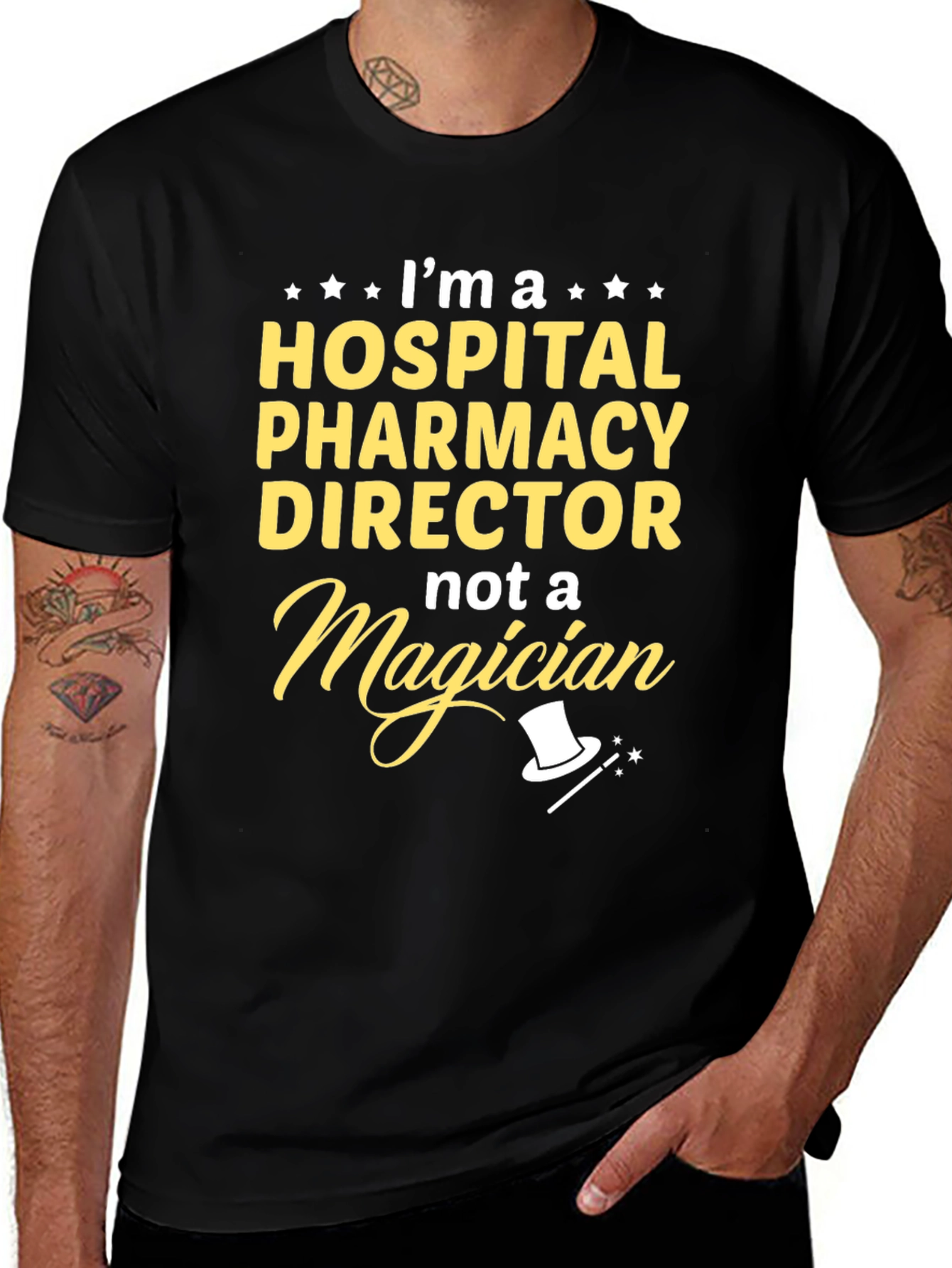 Hospital Pharmacy Director T-Shirt - Magician Humor