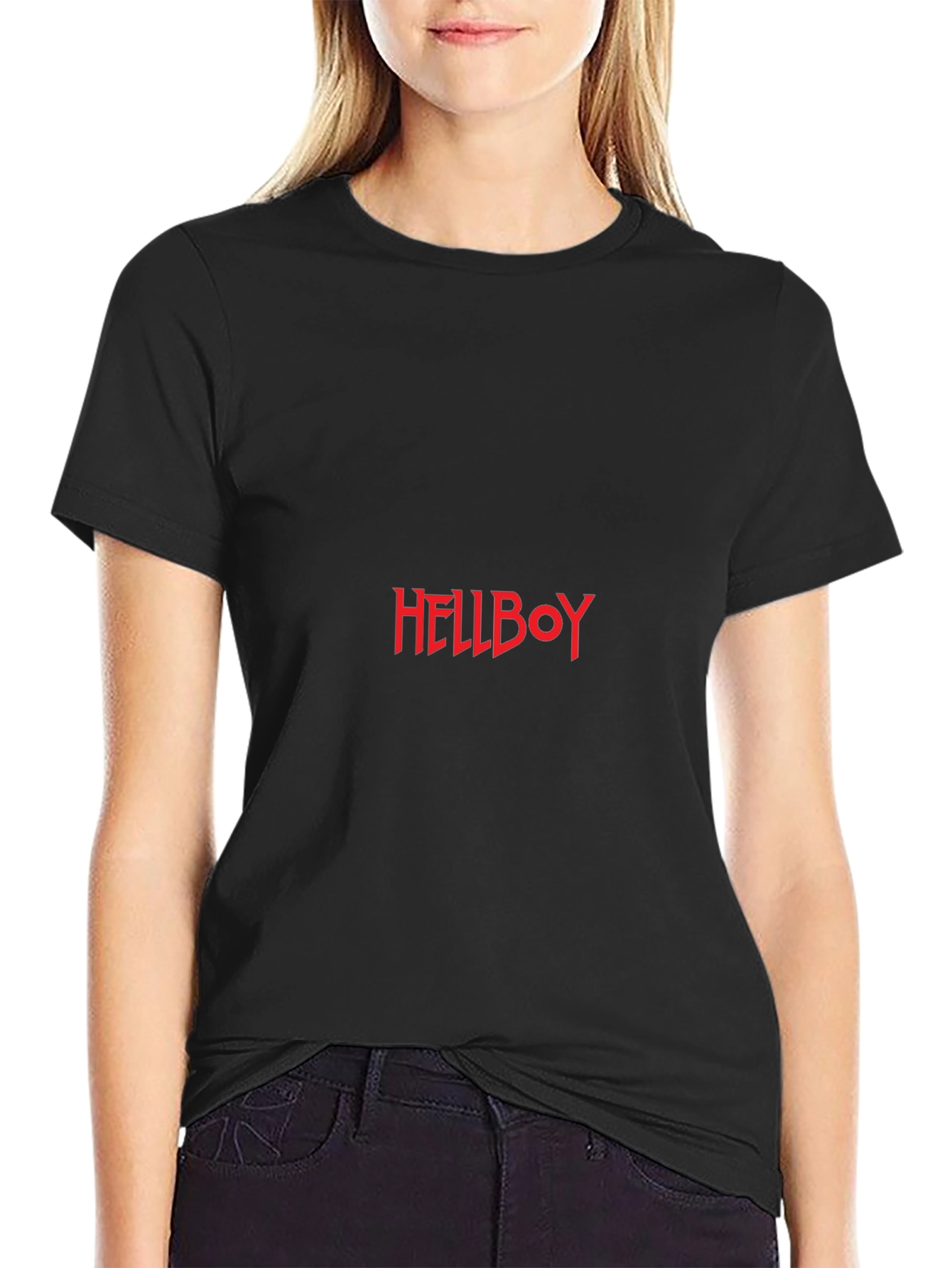 Hellboy Graphic Tee - Classic Black T-Shirt