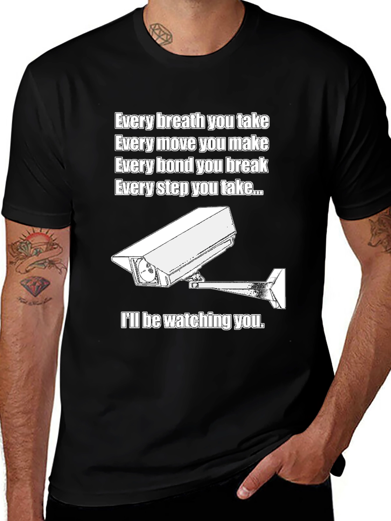 Every Breath You Take Graphic T-Shirt