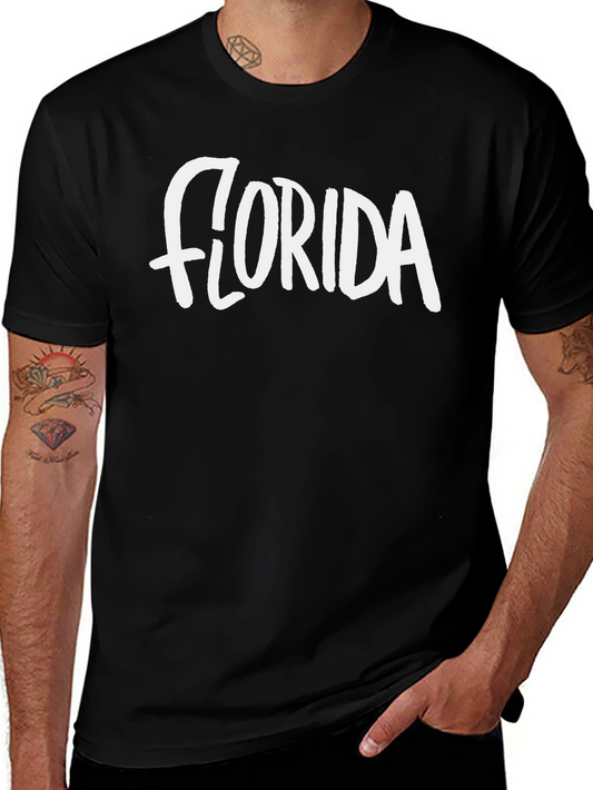 Florida Graphic Tee - Black Crewneck