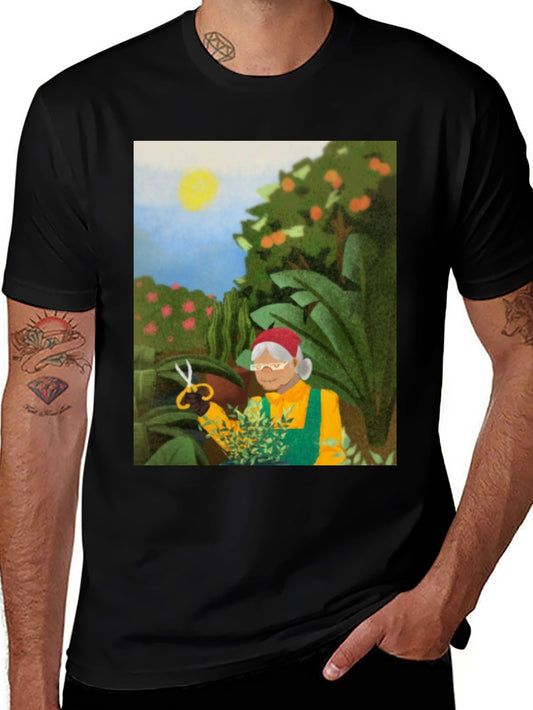 Gardening Granny T-Shirt - Unique Graphic Tee