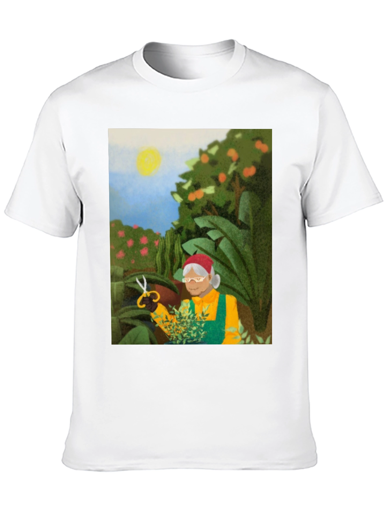 Gardening Granny T-Shirt - Unique Graphic Tee