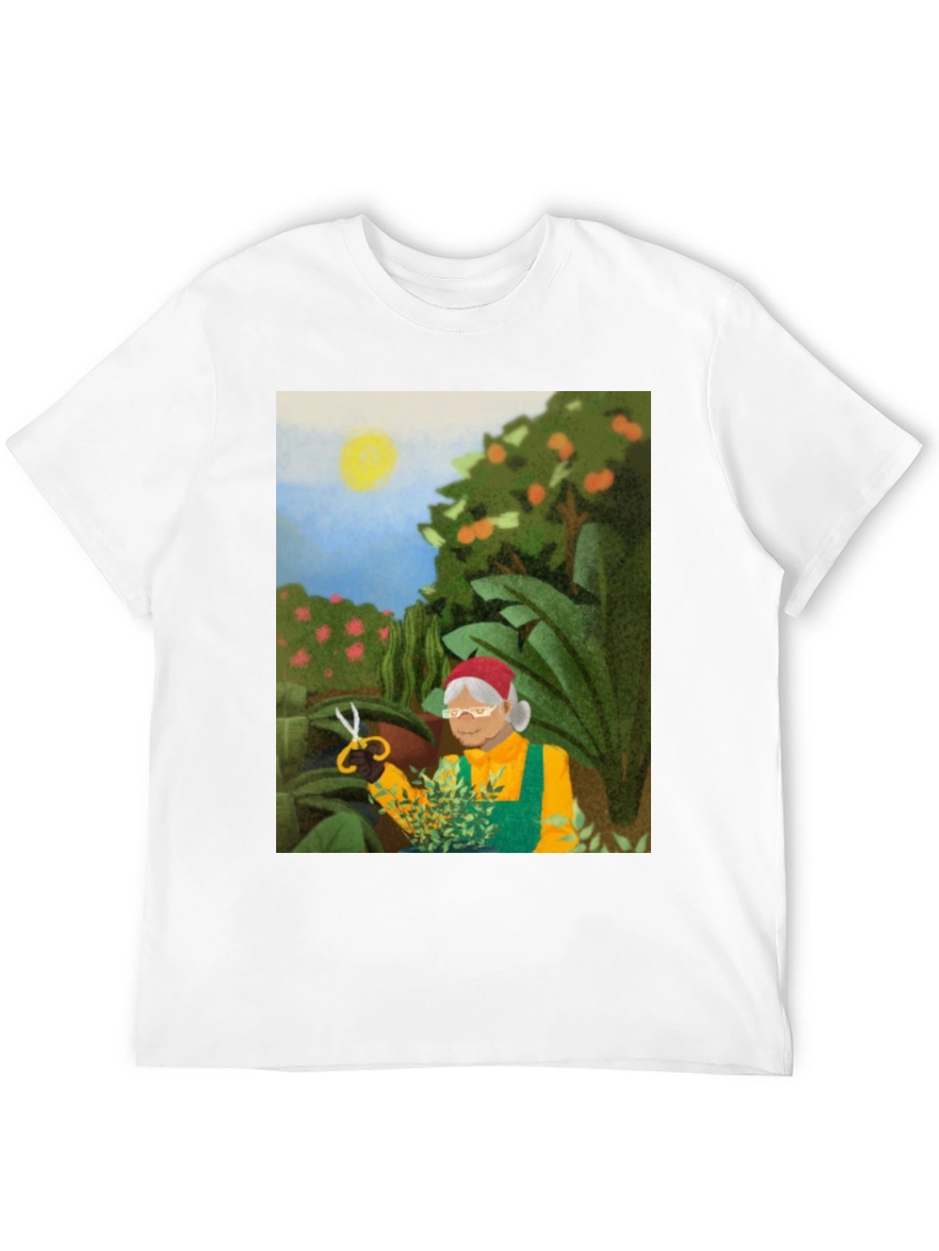 Gardening Granny T-Shirt - Unique Graphic Tee