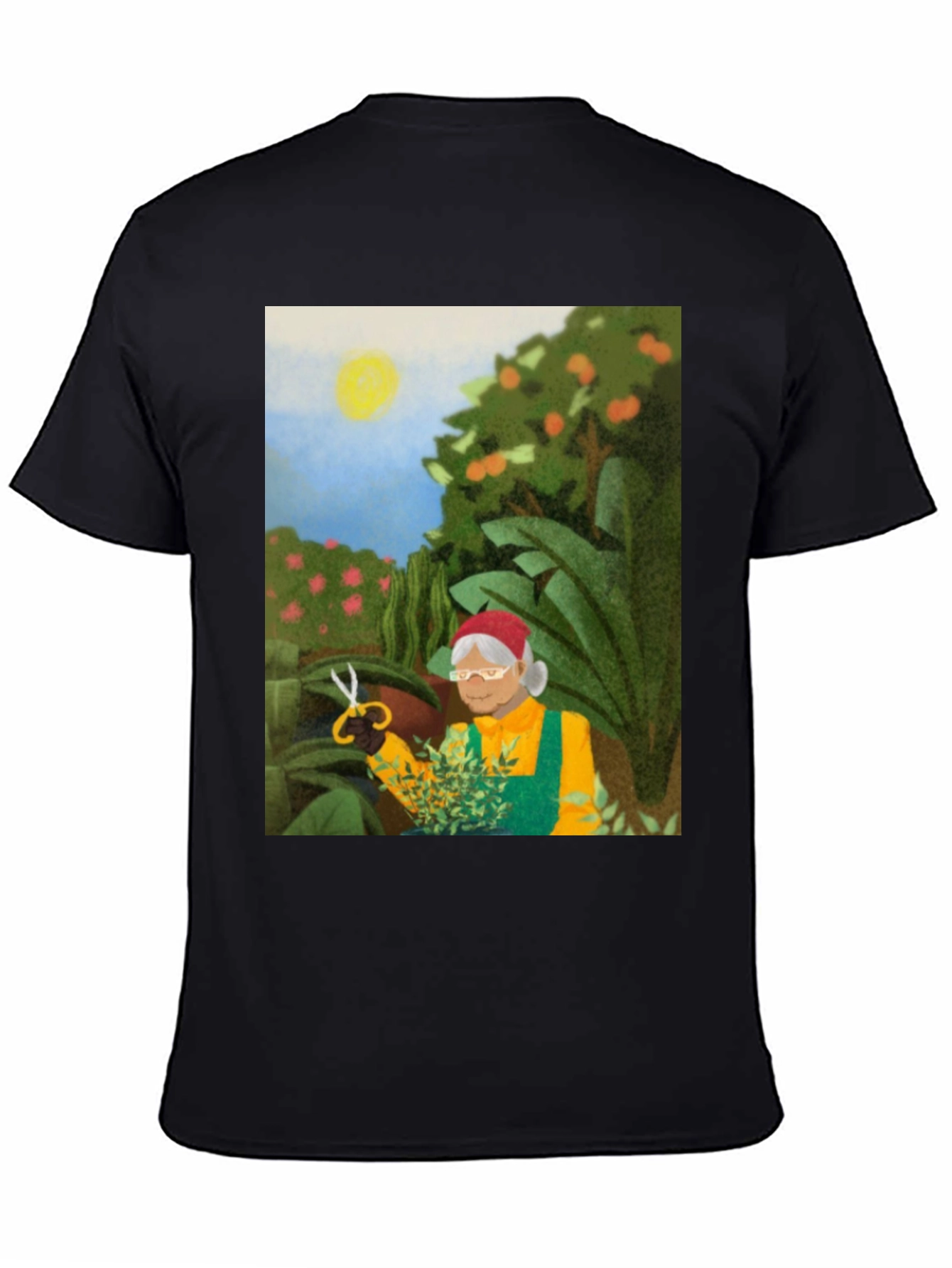 Gardening Granny T-Shirt - Unique Graphic Tee