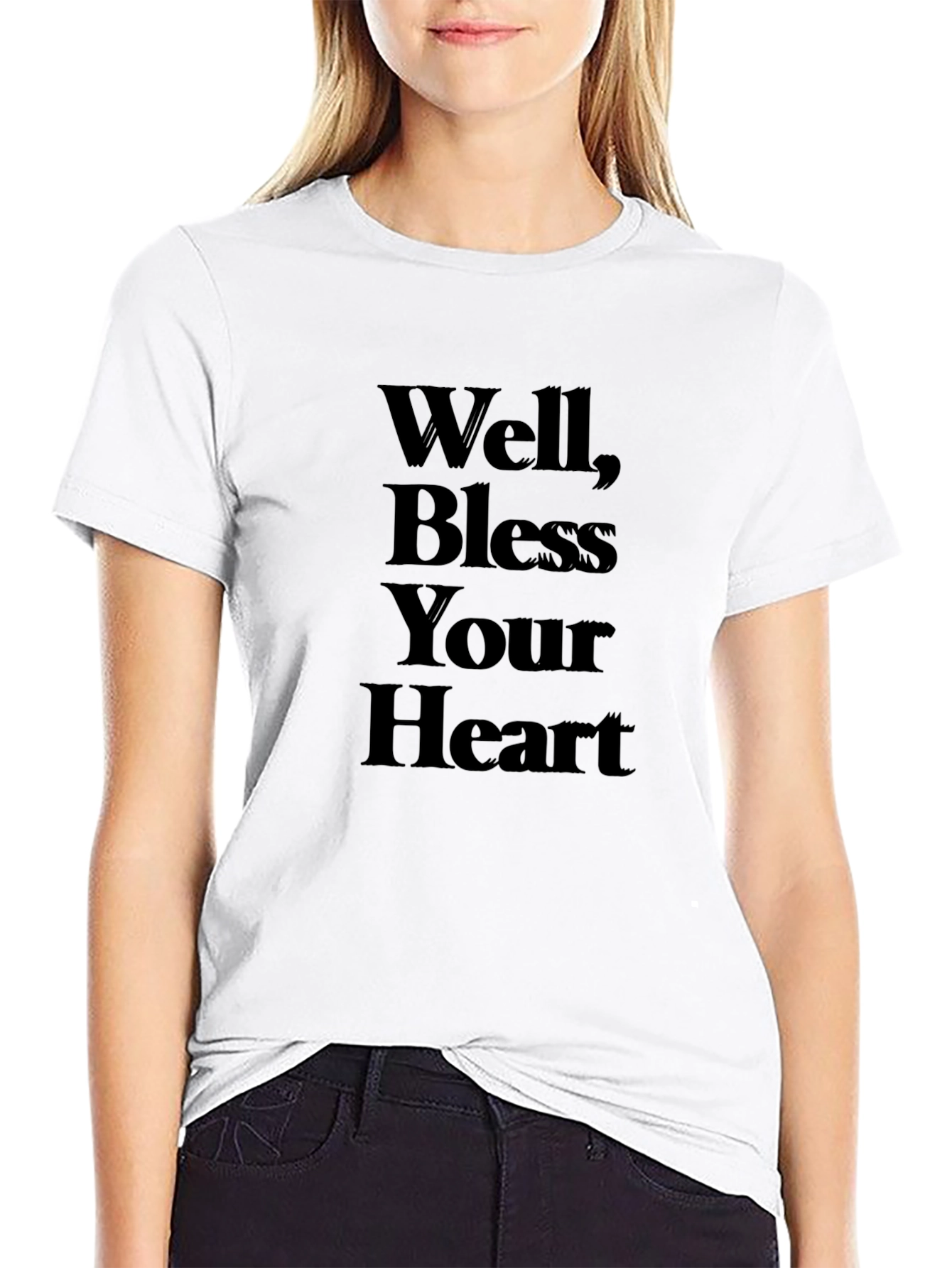 Well Bless Your Heart T-Shirt - Black