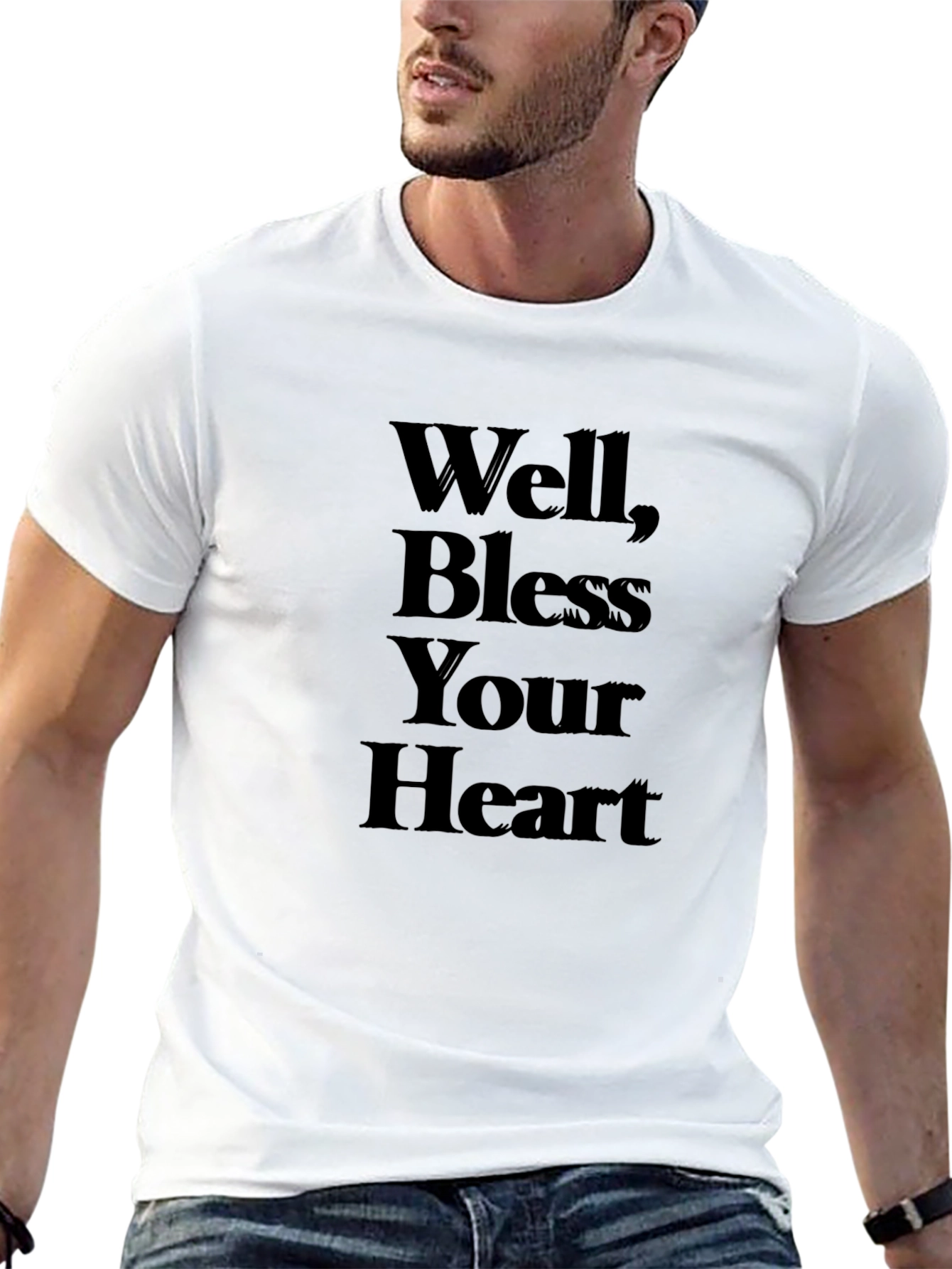 Well Bless Your Heart T-Shirt - Black