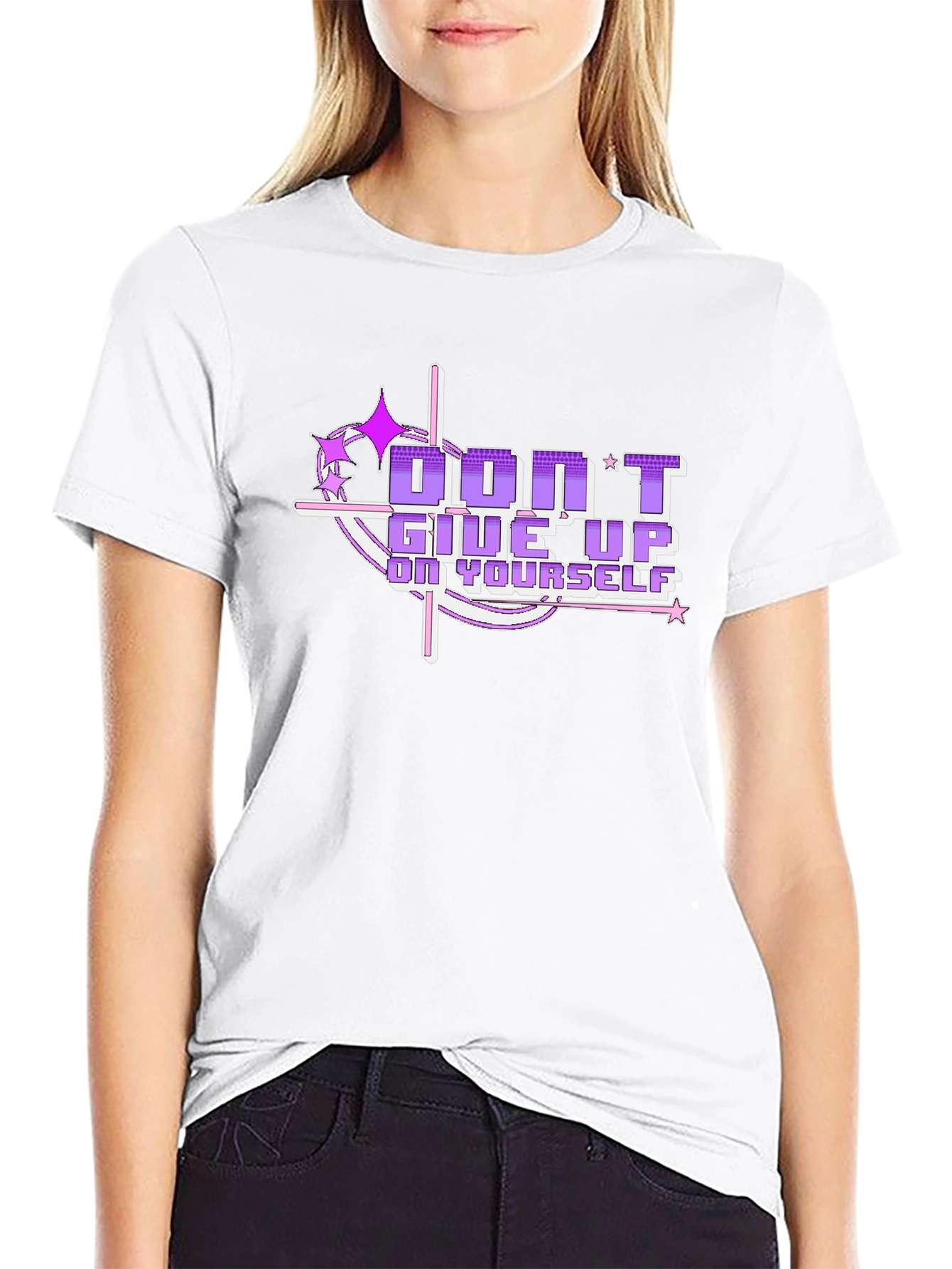Dont Give Up Graphic T-Shirt