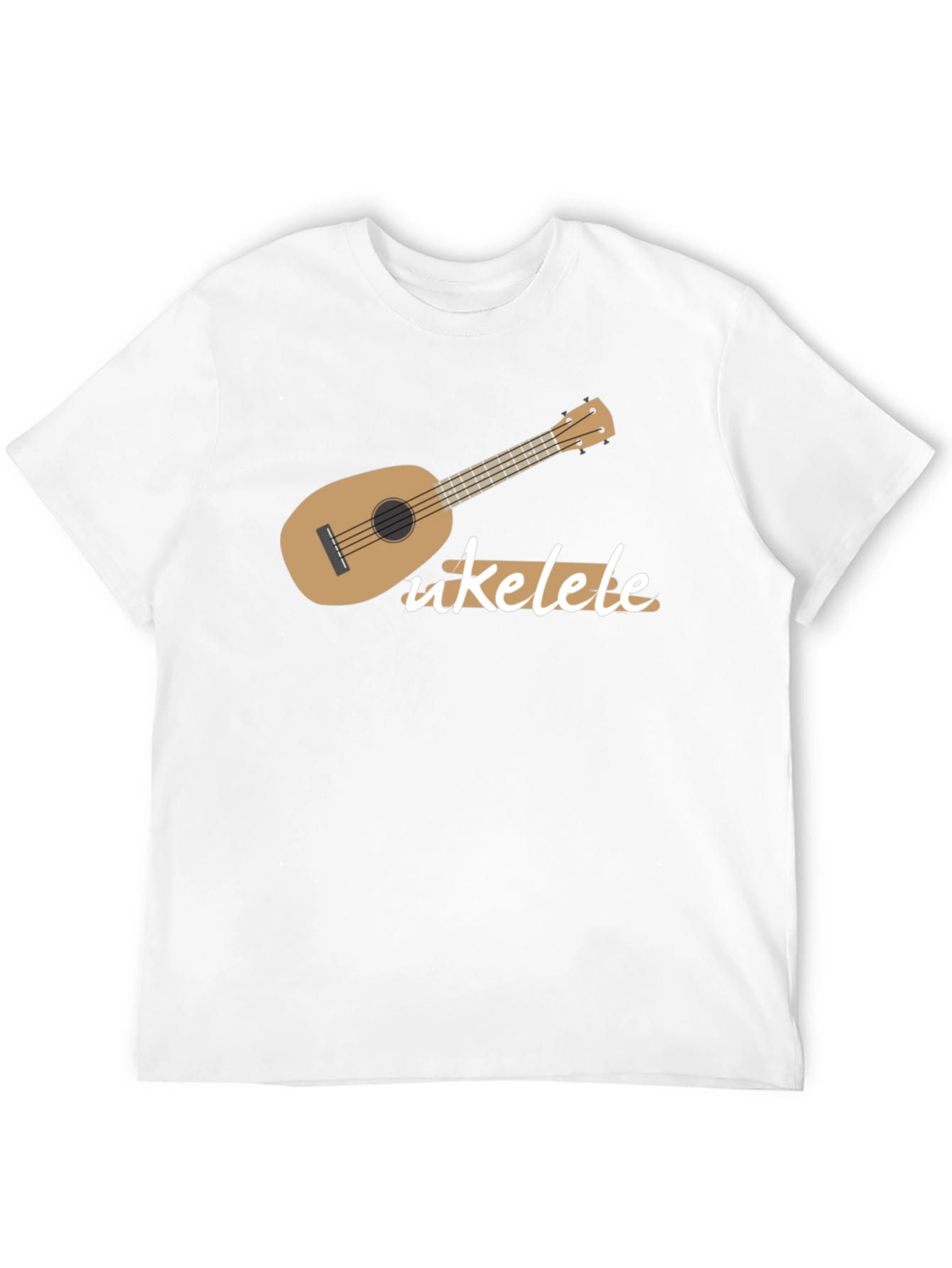 Ukulele Graphic Tee - Music Lovers Gift