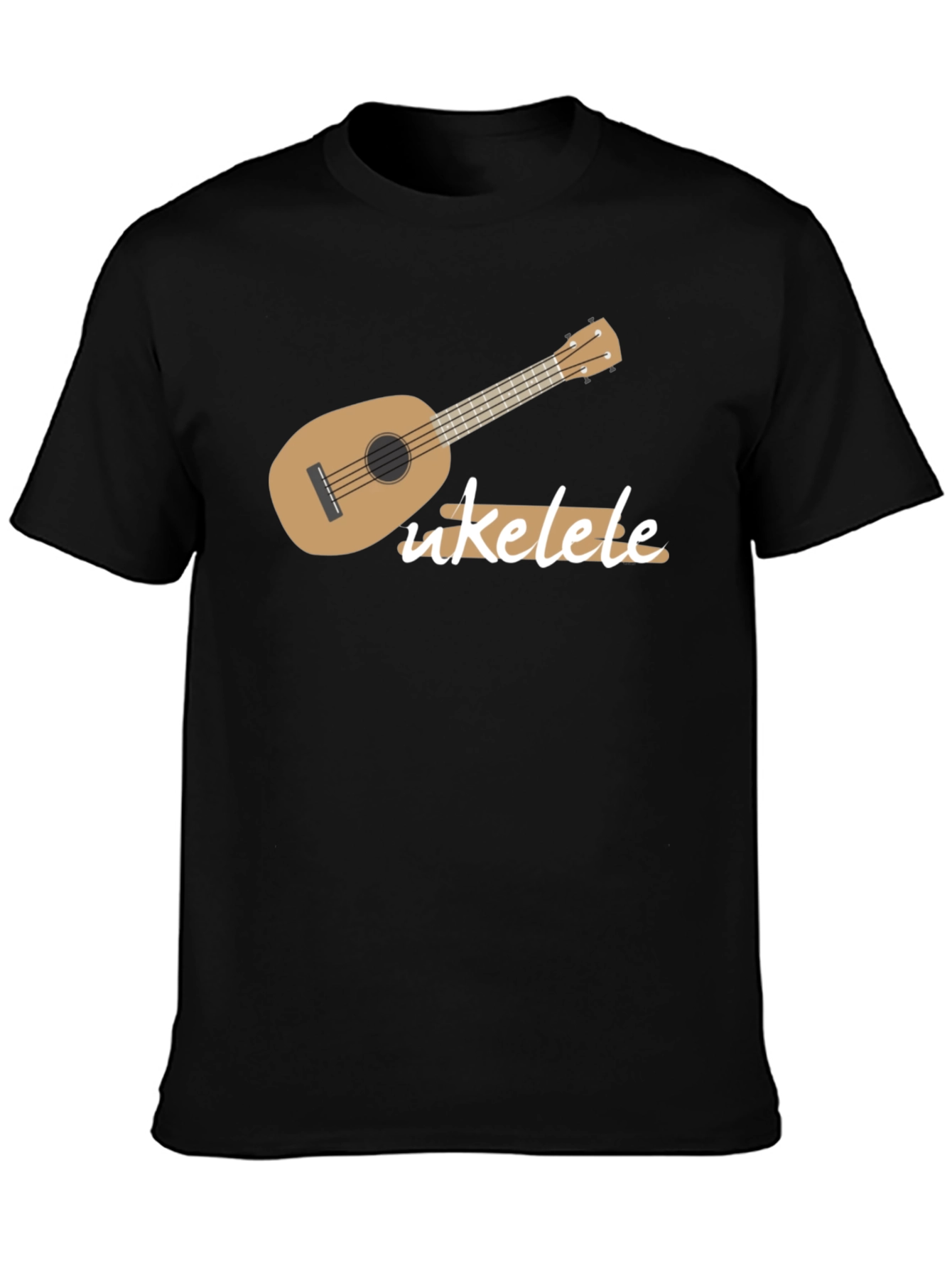 Ukulele Graphic Tee - Music Lovers Gift