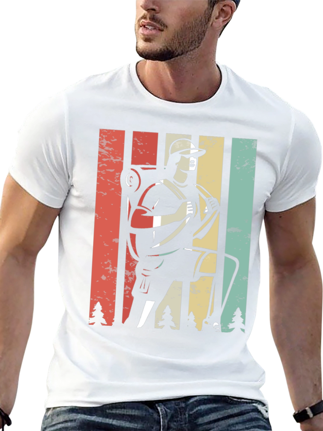 Retro Hiker Graphic Tee - Adventure Ready!