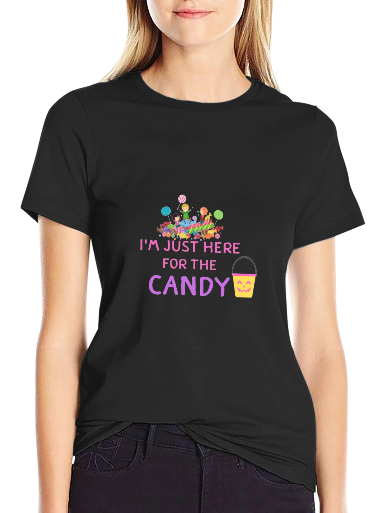 Im Just Here for The Candy T-Shirt