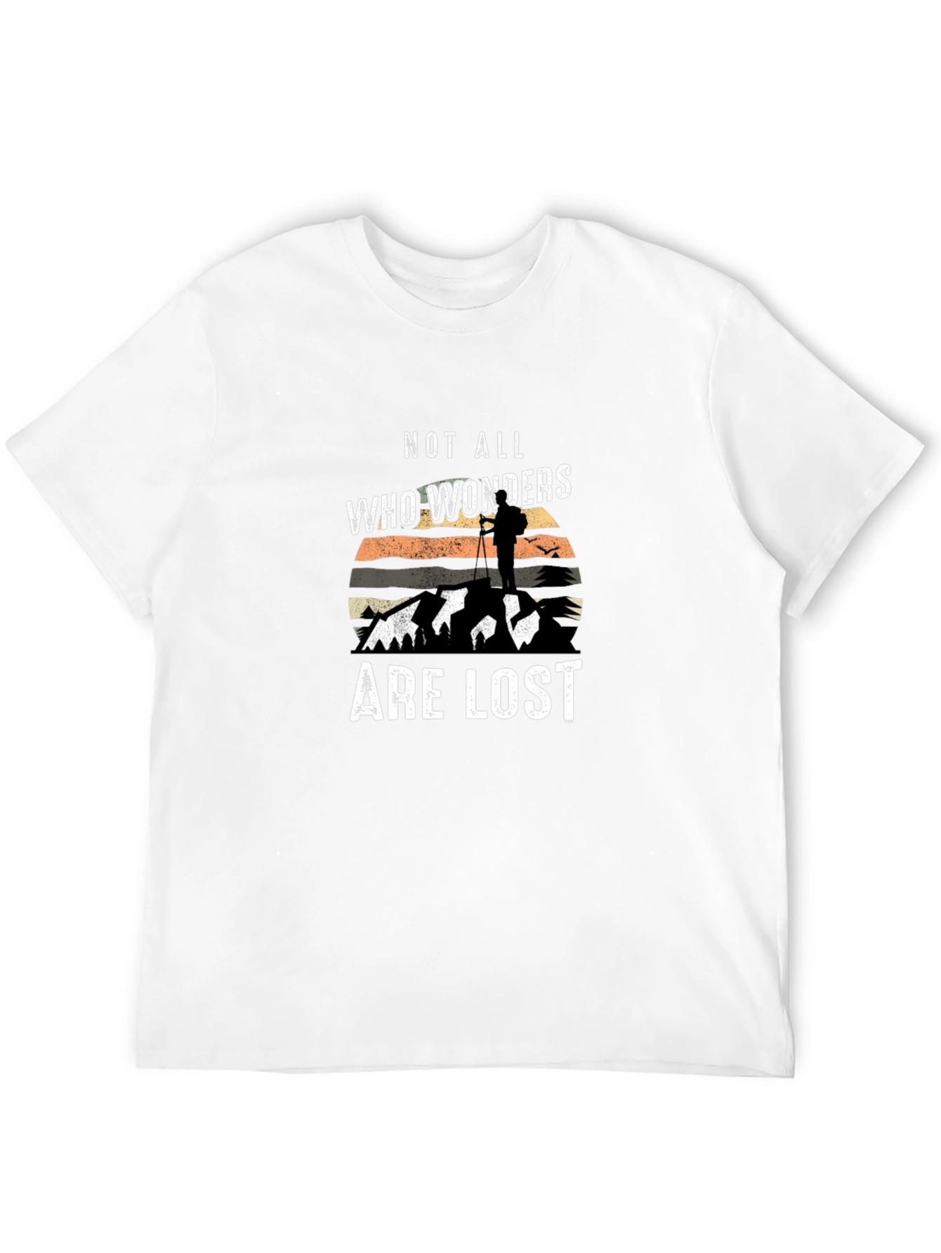 Not All Who Wonder Are Lost Graphic Tee