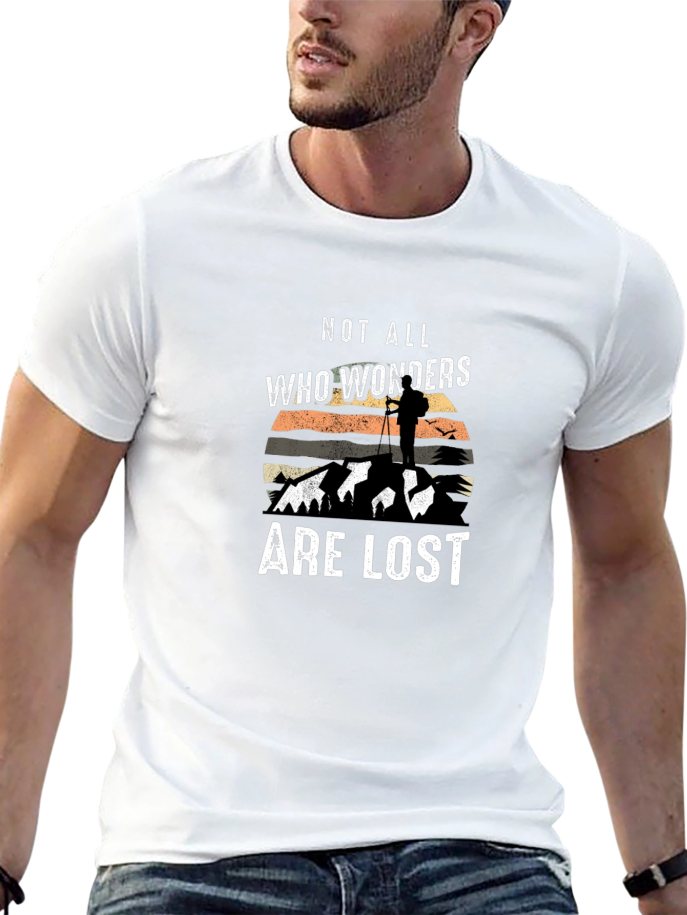 Not All Who Wonder Are Lost Graphic Tee