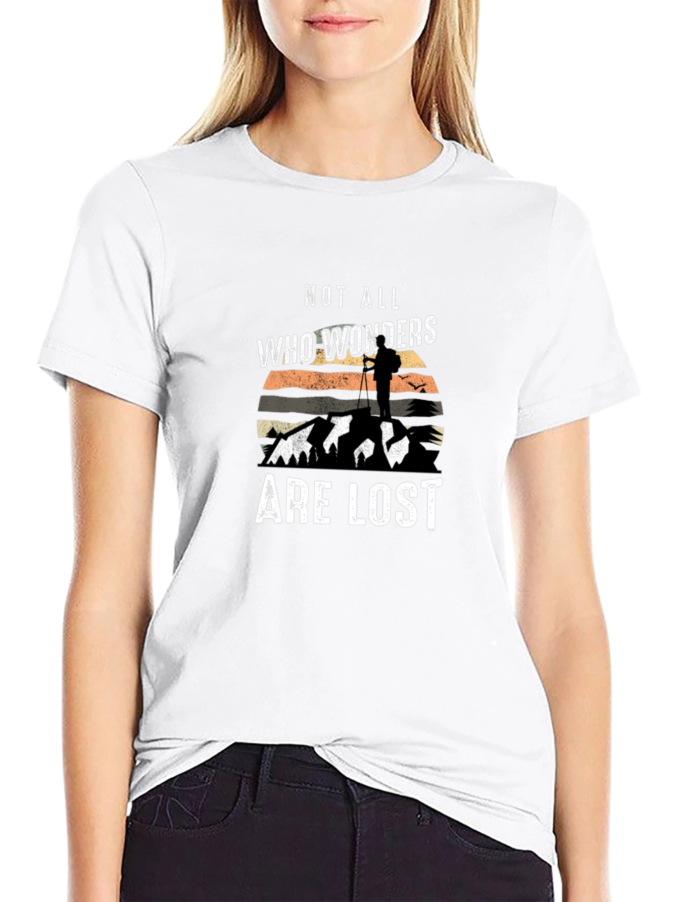 Not All Who Wonder Are Lost Graphic Tee