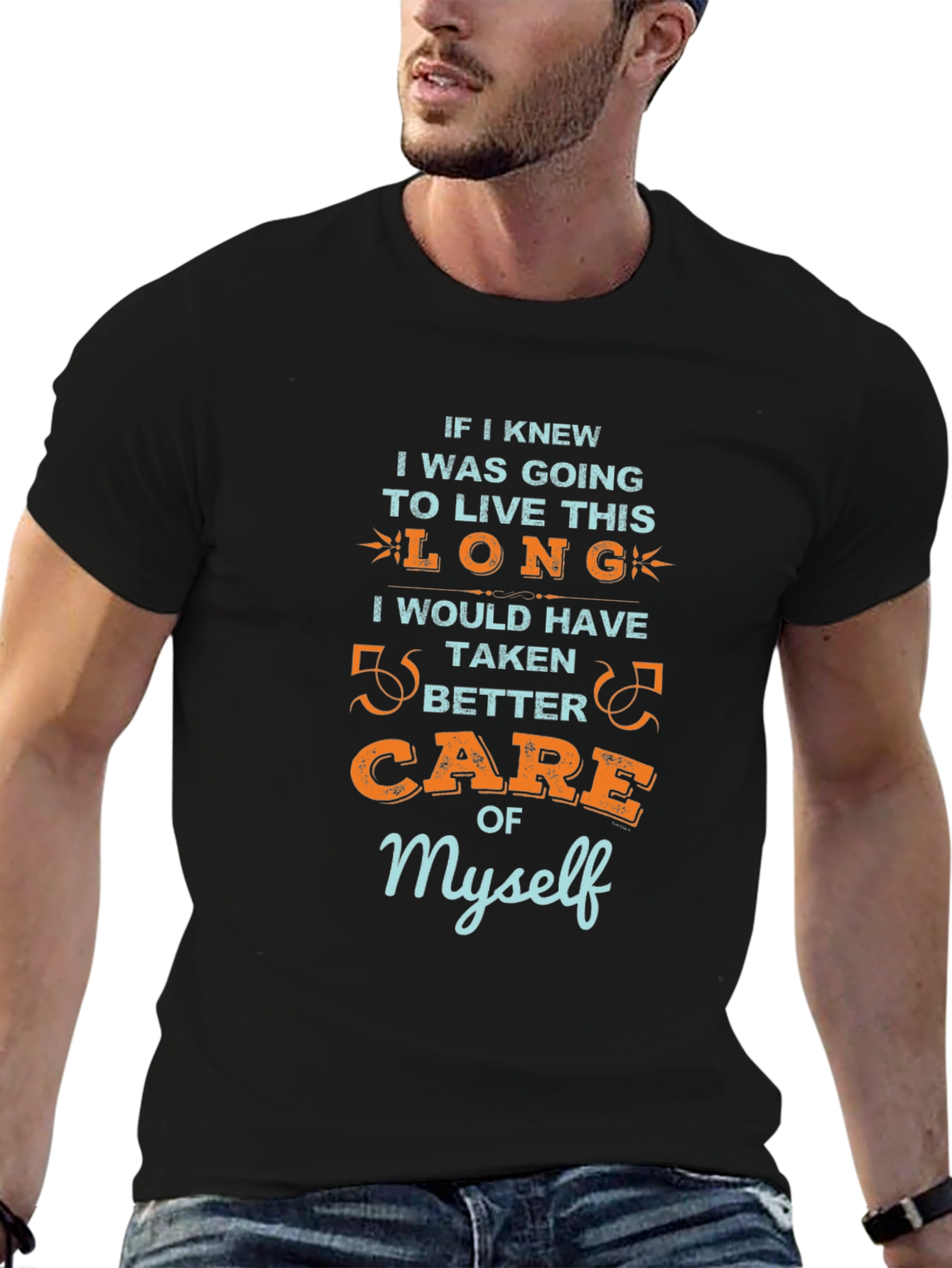 Humorous If I Knew Graphic Print T-Shirt