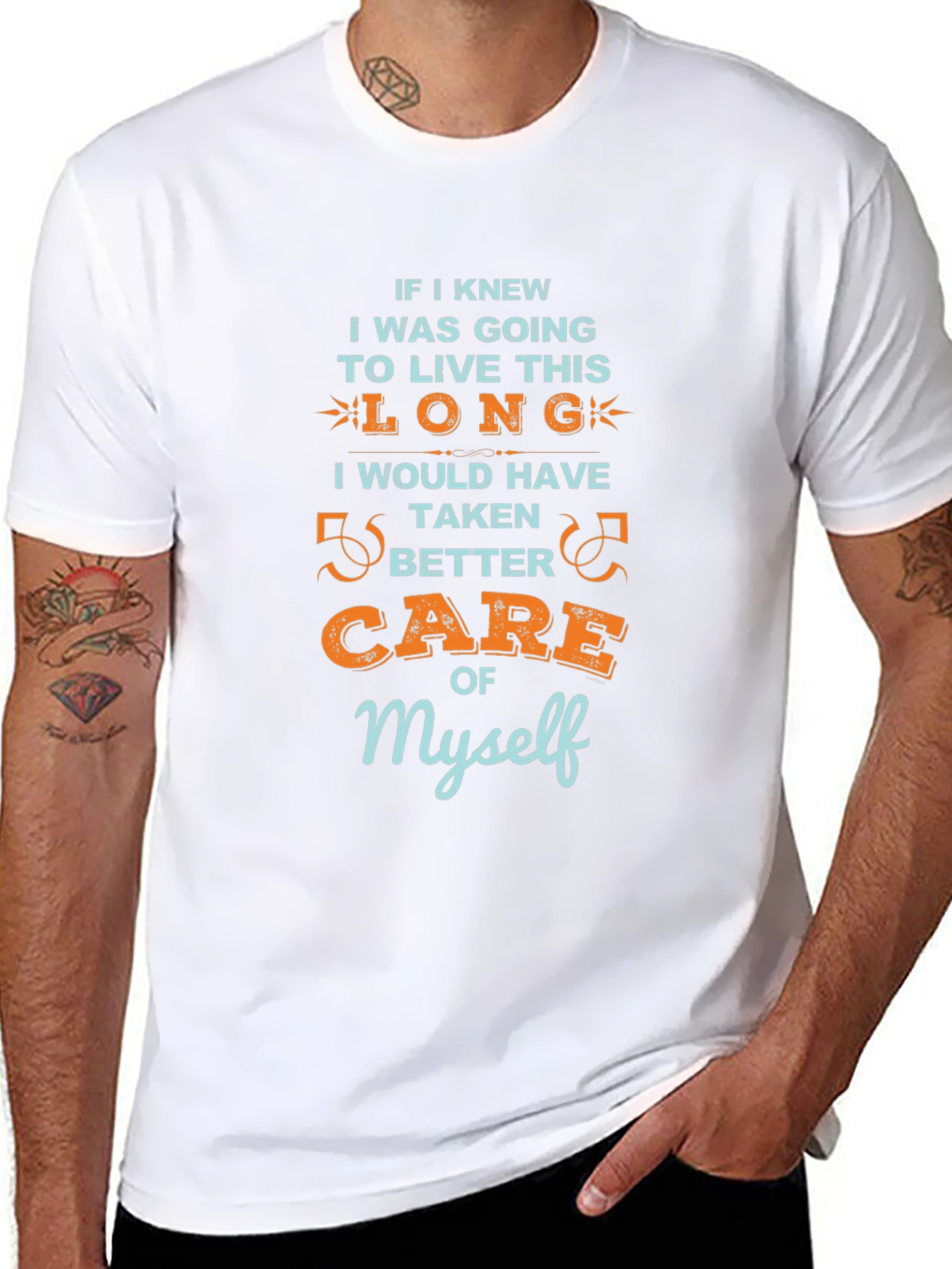 Humorous If I Knew Graphic Print T-Shirt