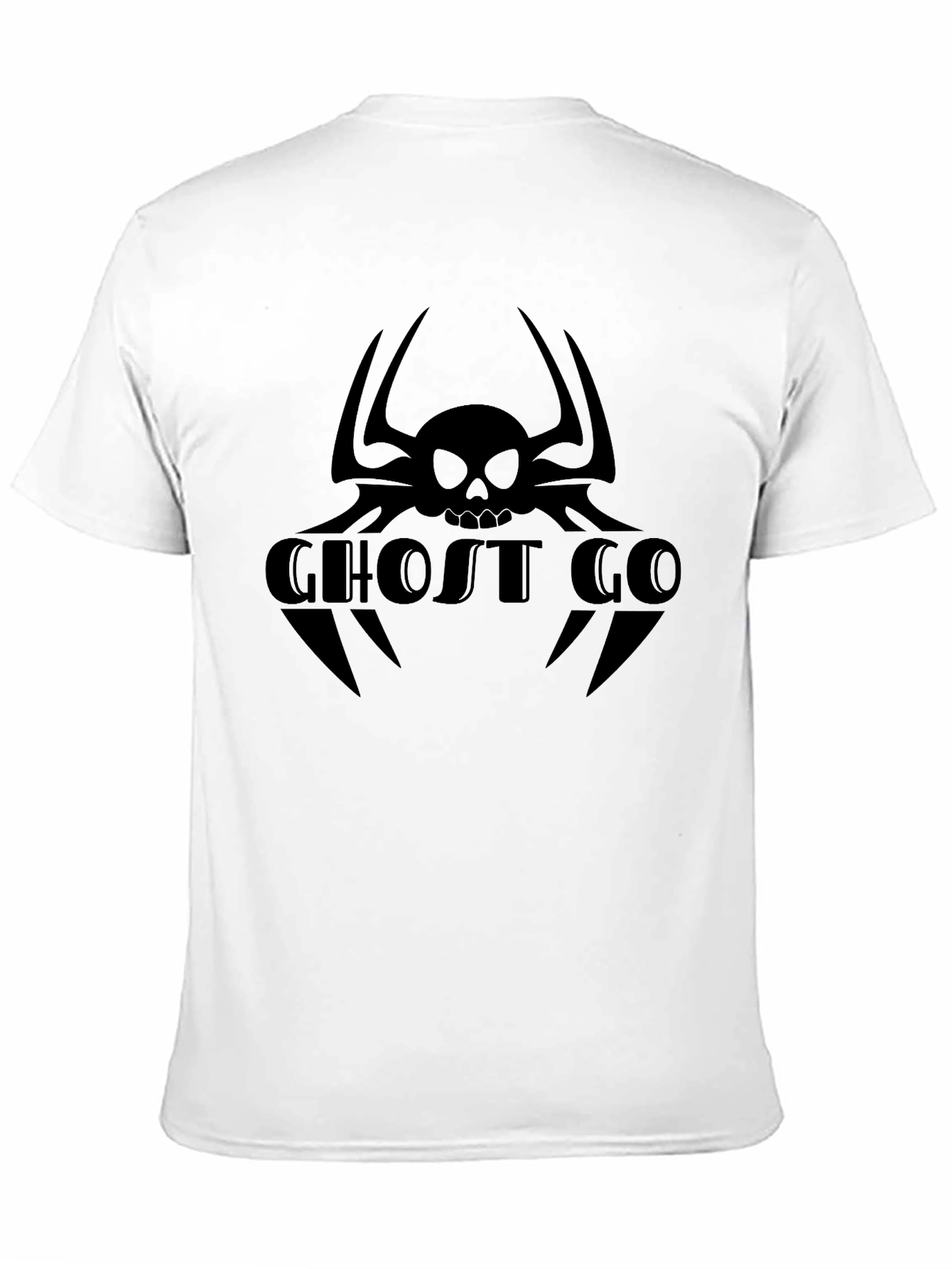 Ghost GO Skull Spider Black T-Shirt