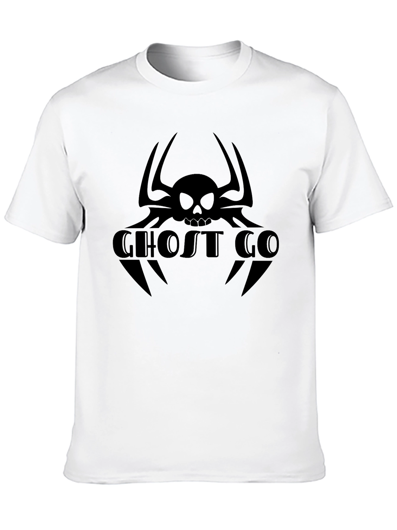 Ghost GO Skull Spider Black T-Shirt