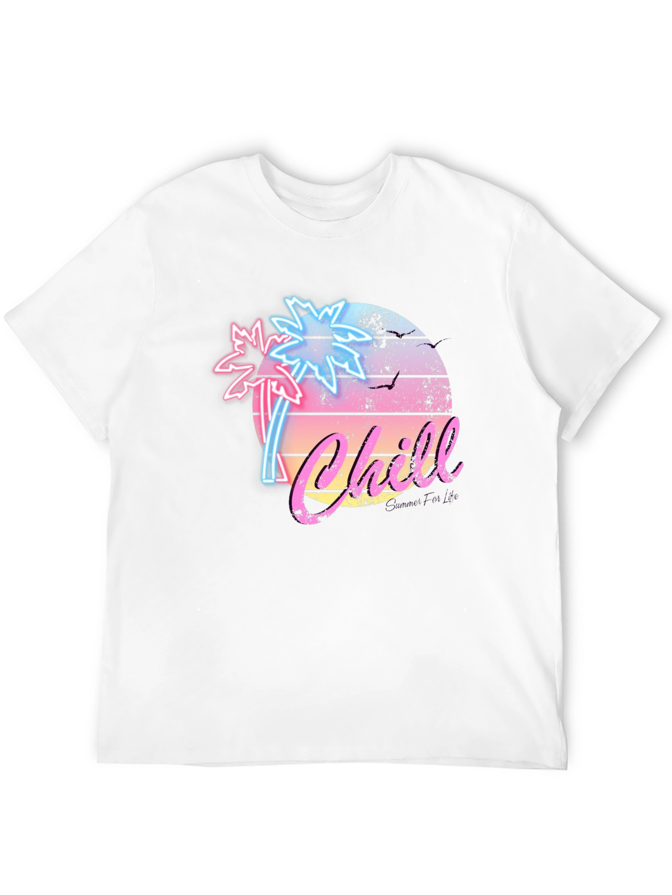 Retro Chill Palm Tree T-Shirt
