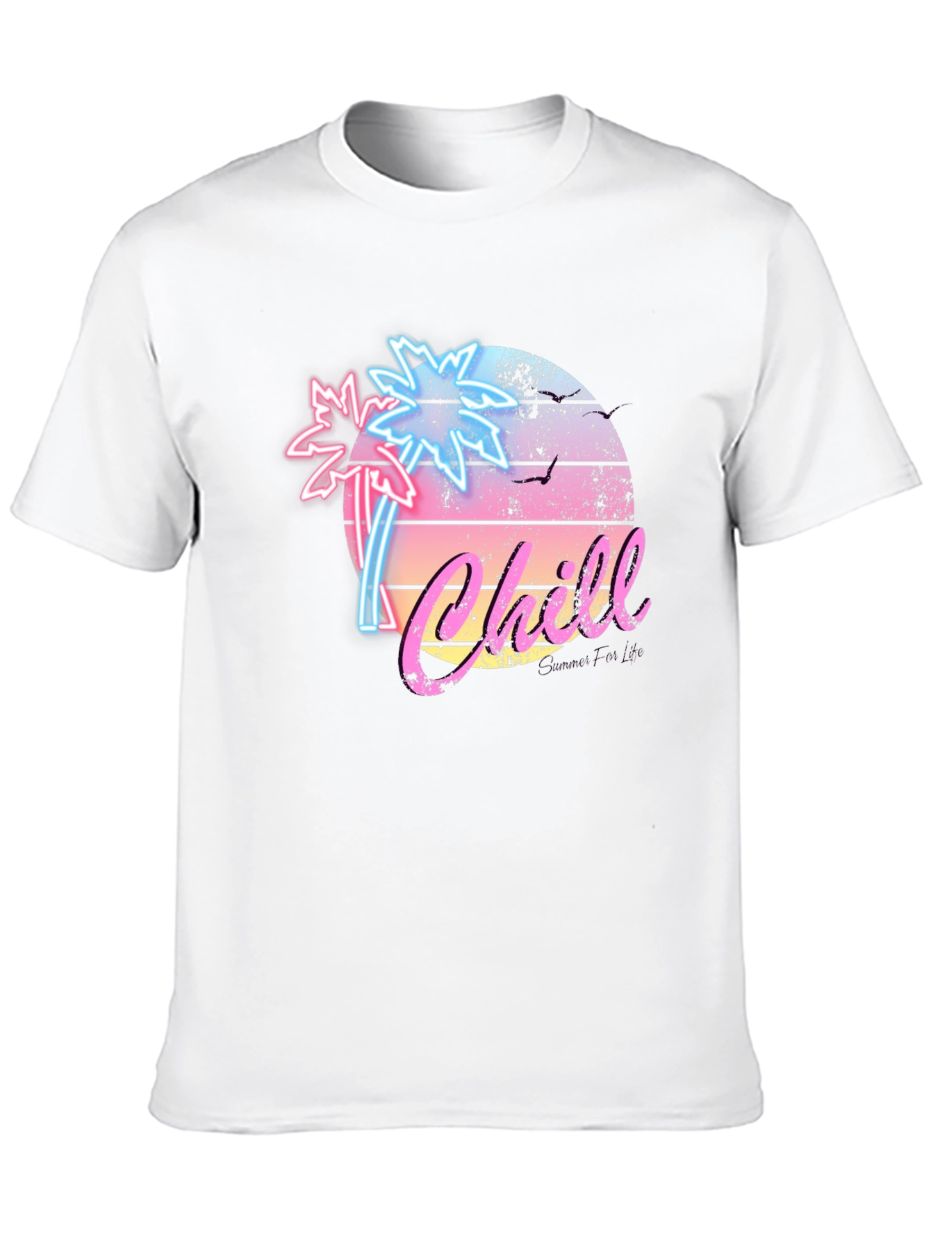 Retro Chill Palm Tree T-Shirt
