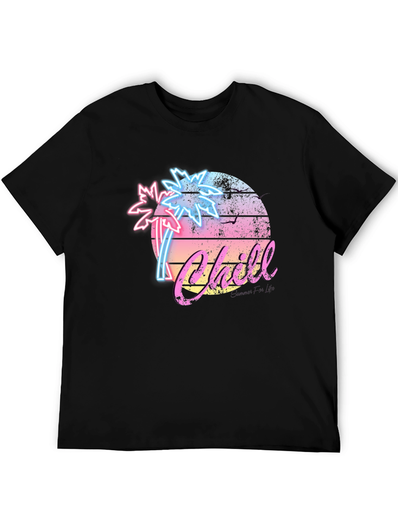 Retro Chill Palm Tree T-Shirt