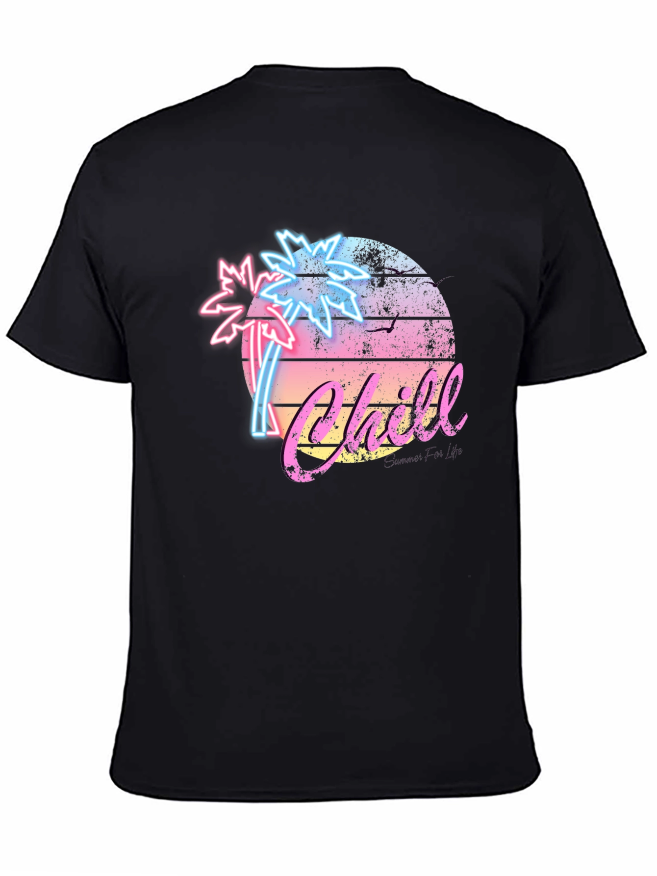 Retro Chill Palm Tree T-Shirt