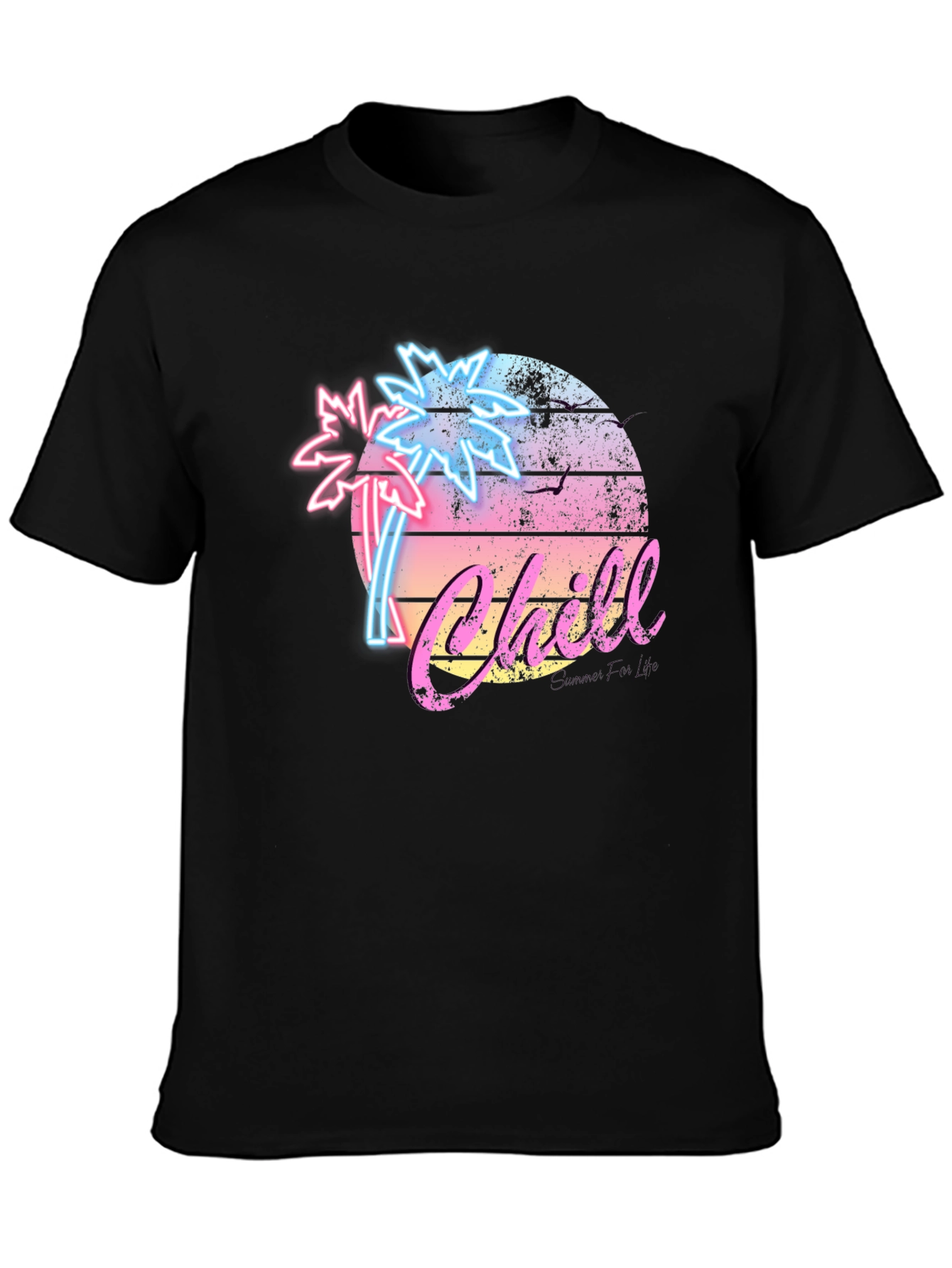 Retro Chill Palm Tree T-Shirt
