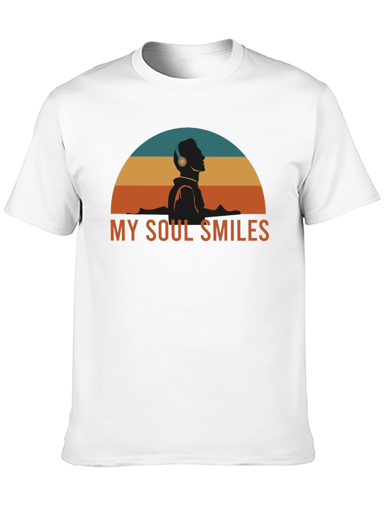My Soul Smiles Graphic Tee - Music Lover Shirt