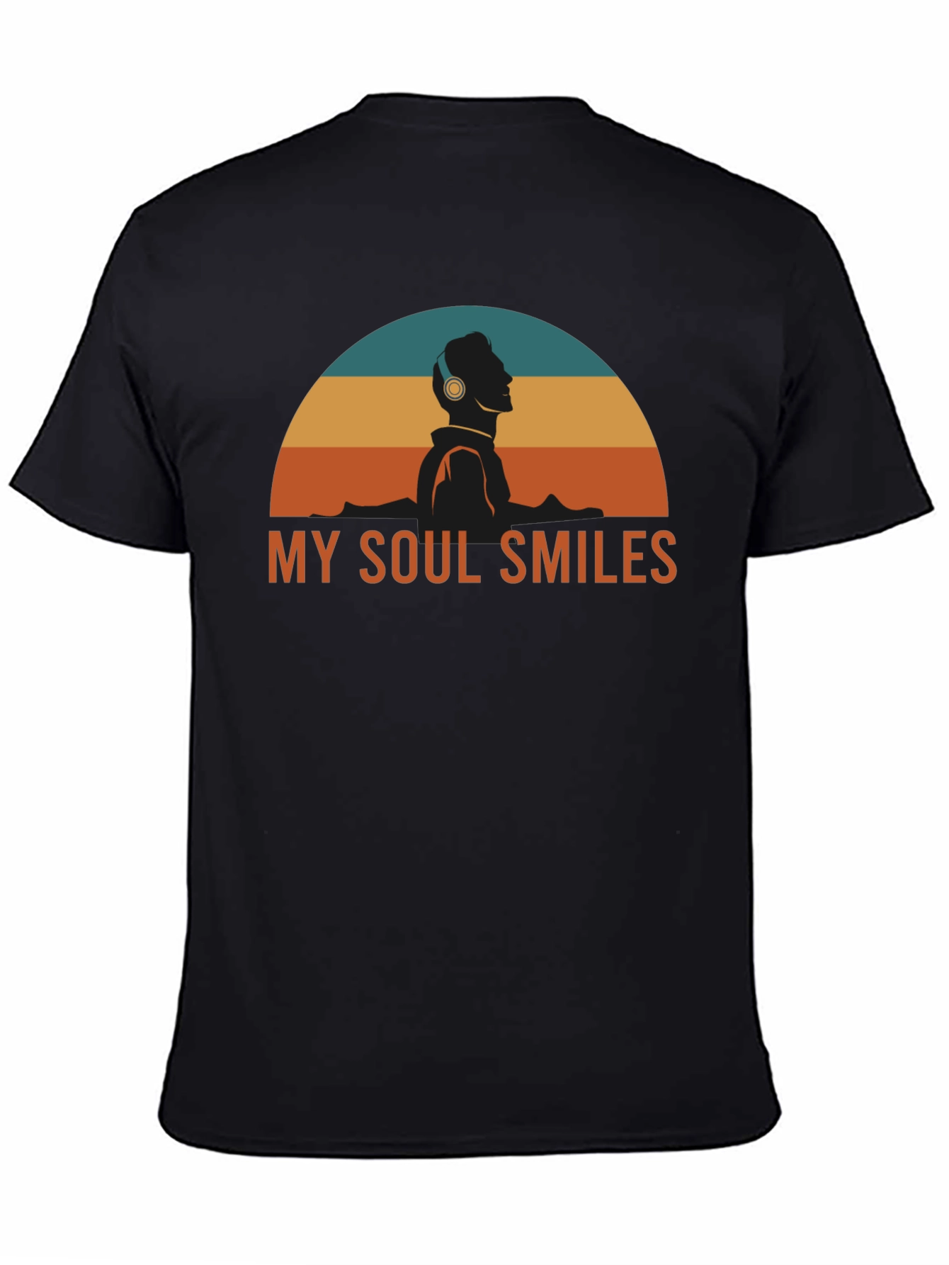 My Soul Smiles Graphic Tee - Music Lover Shirt