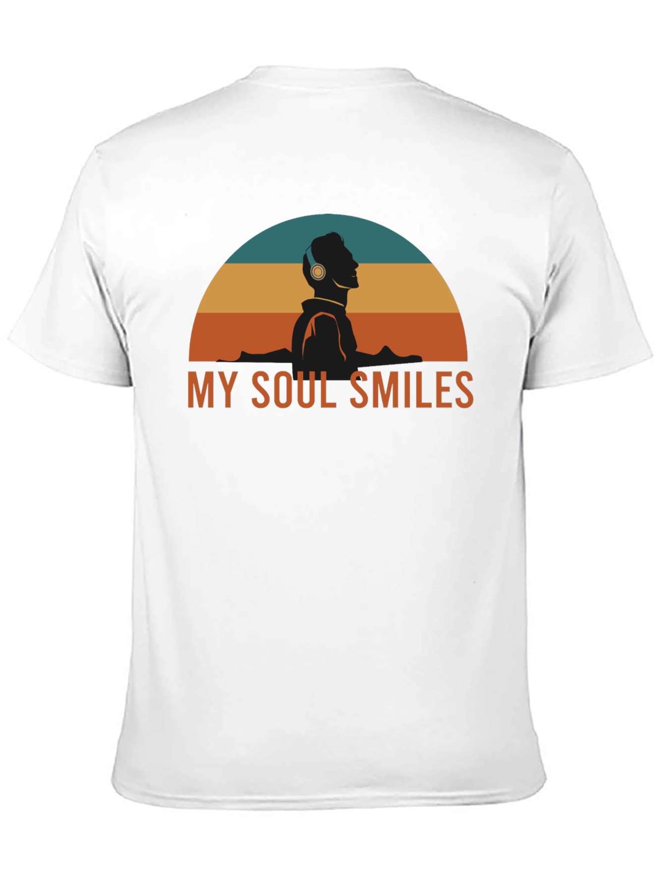 My Soul Smiles Graphic Tee - Music Lover Shirt
