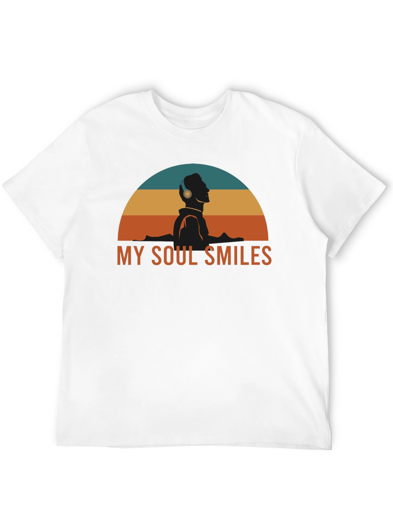 My Soul Smiles Graphic Tee - Music Lover Shirt